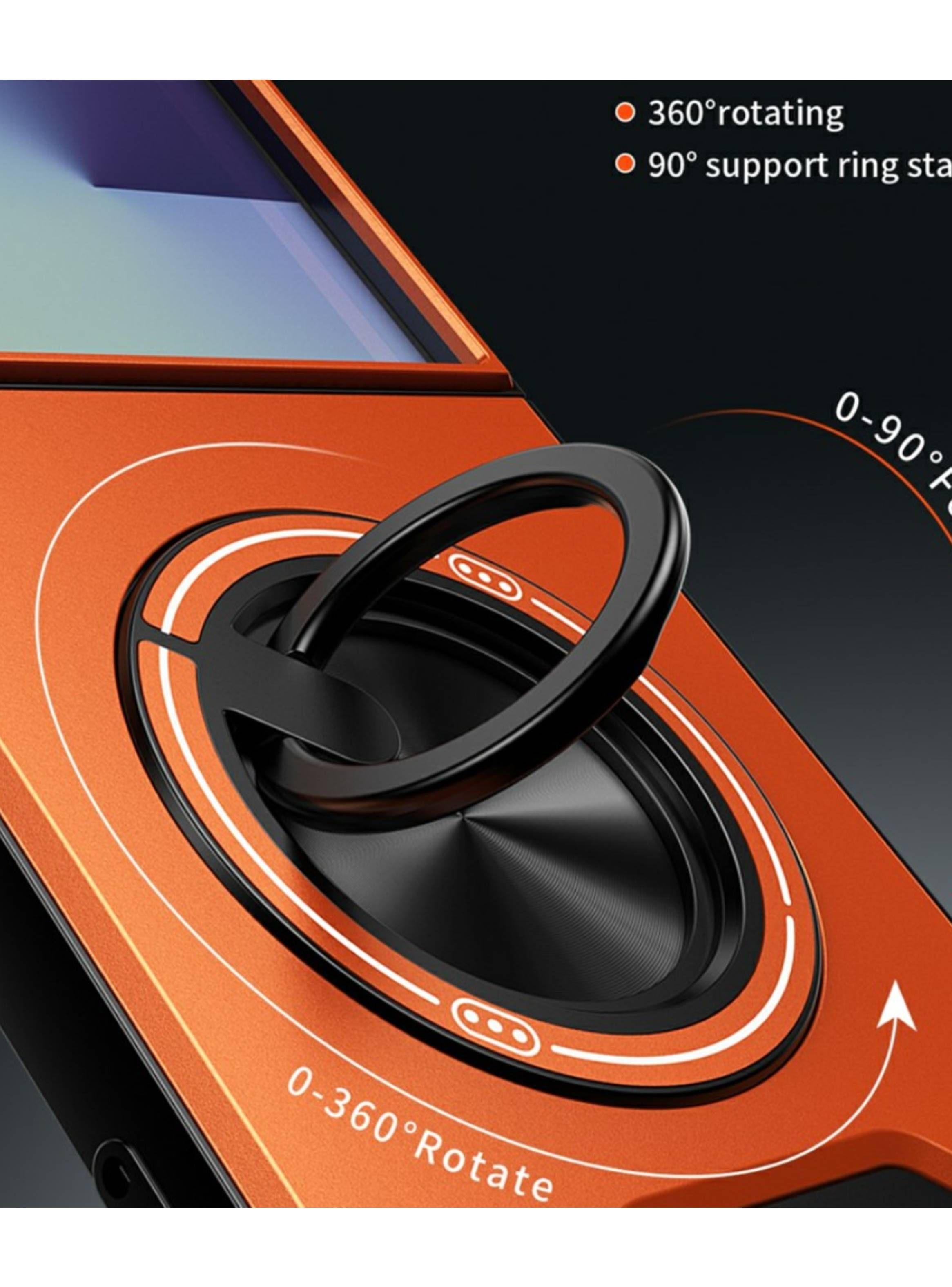 Carcasa Antigolpes Con anillo Para Samsung Z Flip 8-3