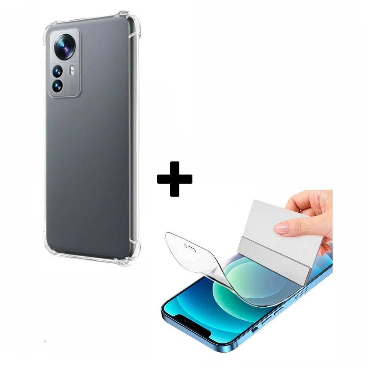 Carcasa Transparente Refor Lámina Hidrogel Para Xiaomi 12Pro-0