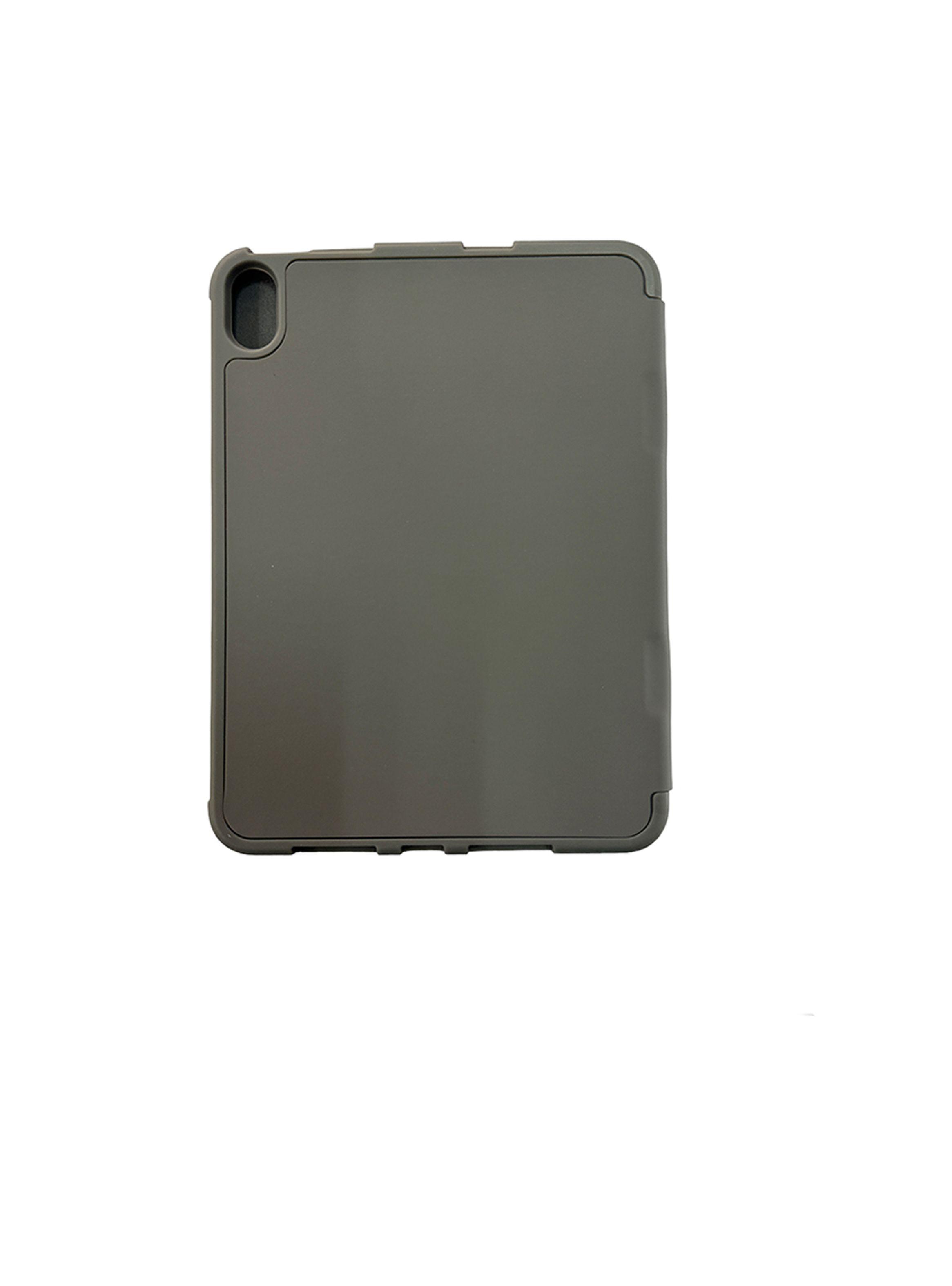 Funda SmartCover Para iPad Mini 6 Con Ranura de Lápiz Gris-1