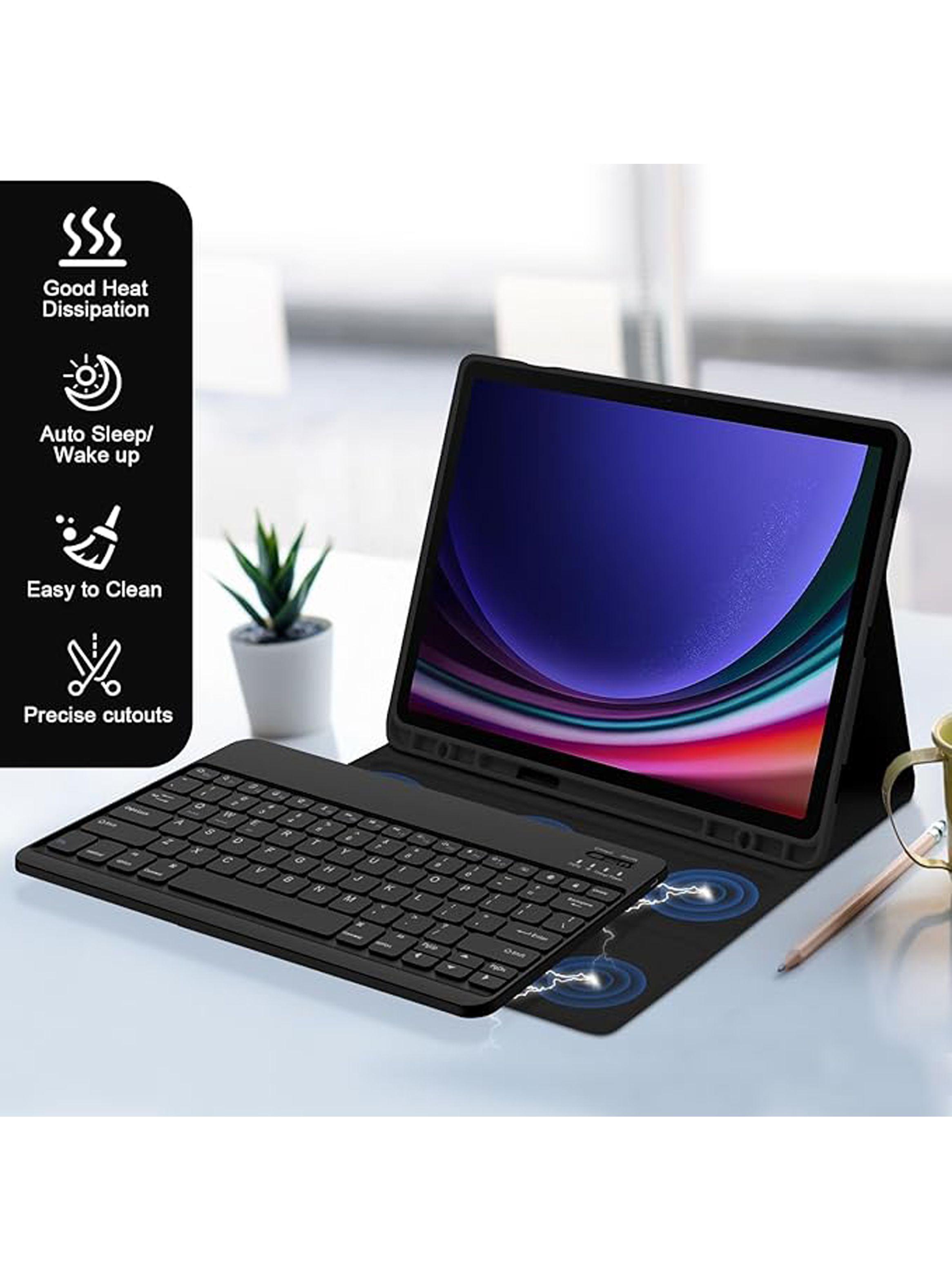 Funda Con Teclado Español Para Samsung S9 Fe Plus-3