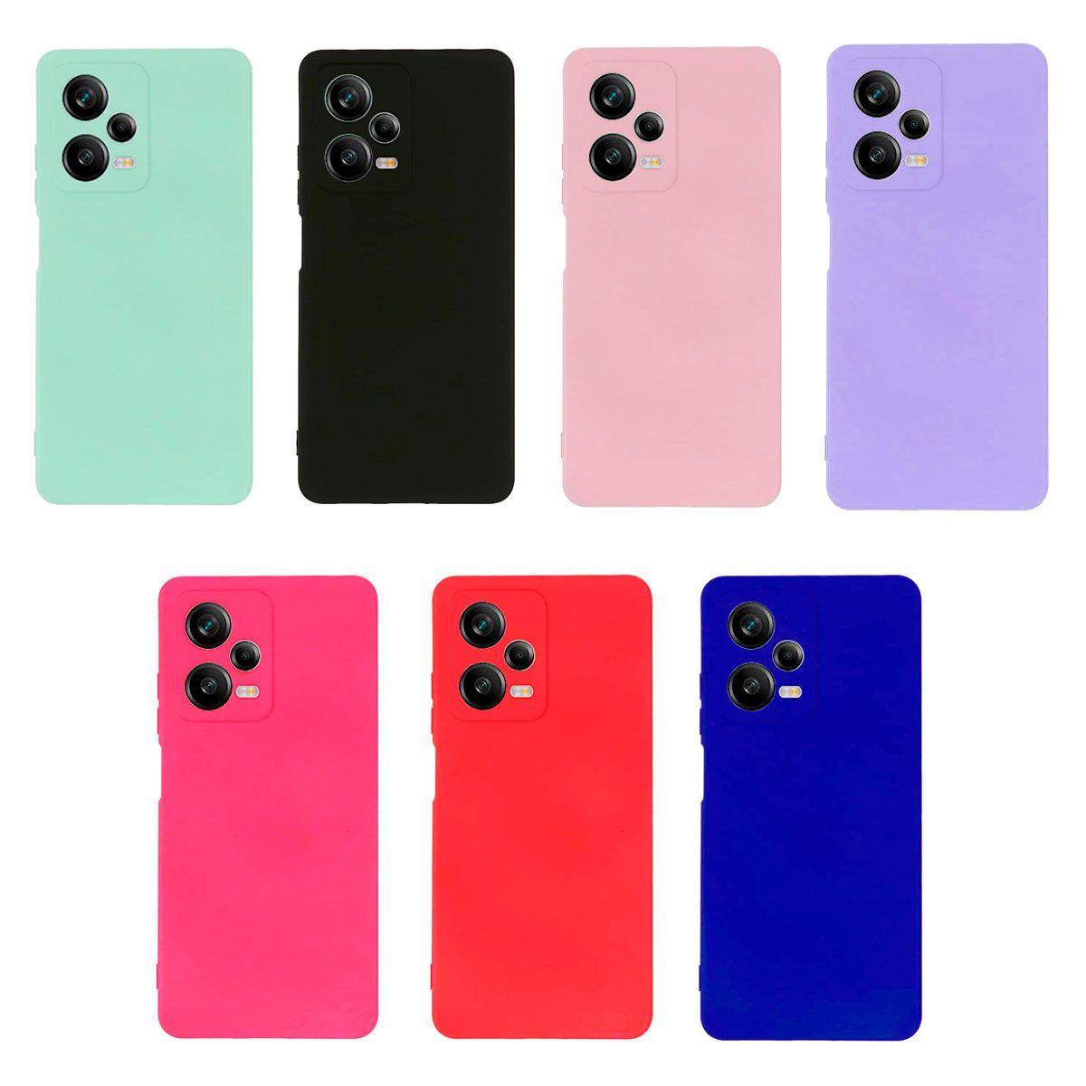 Carcasa Para Xiaomi Redmi Note 12 Pro / Note 12 Pro Plus Goma Rosado-2