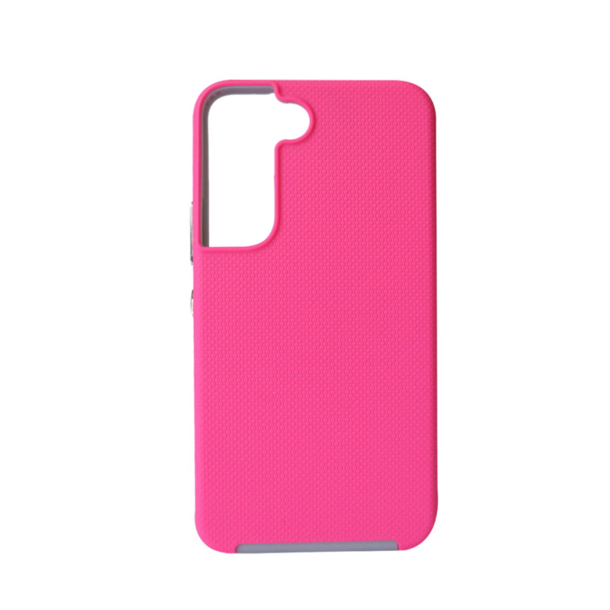 Carcasa Para Samsung S22 AntiShok Goma Color Fucsia-0