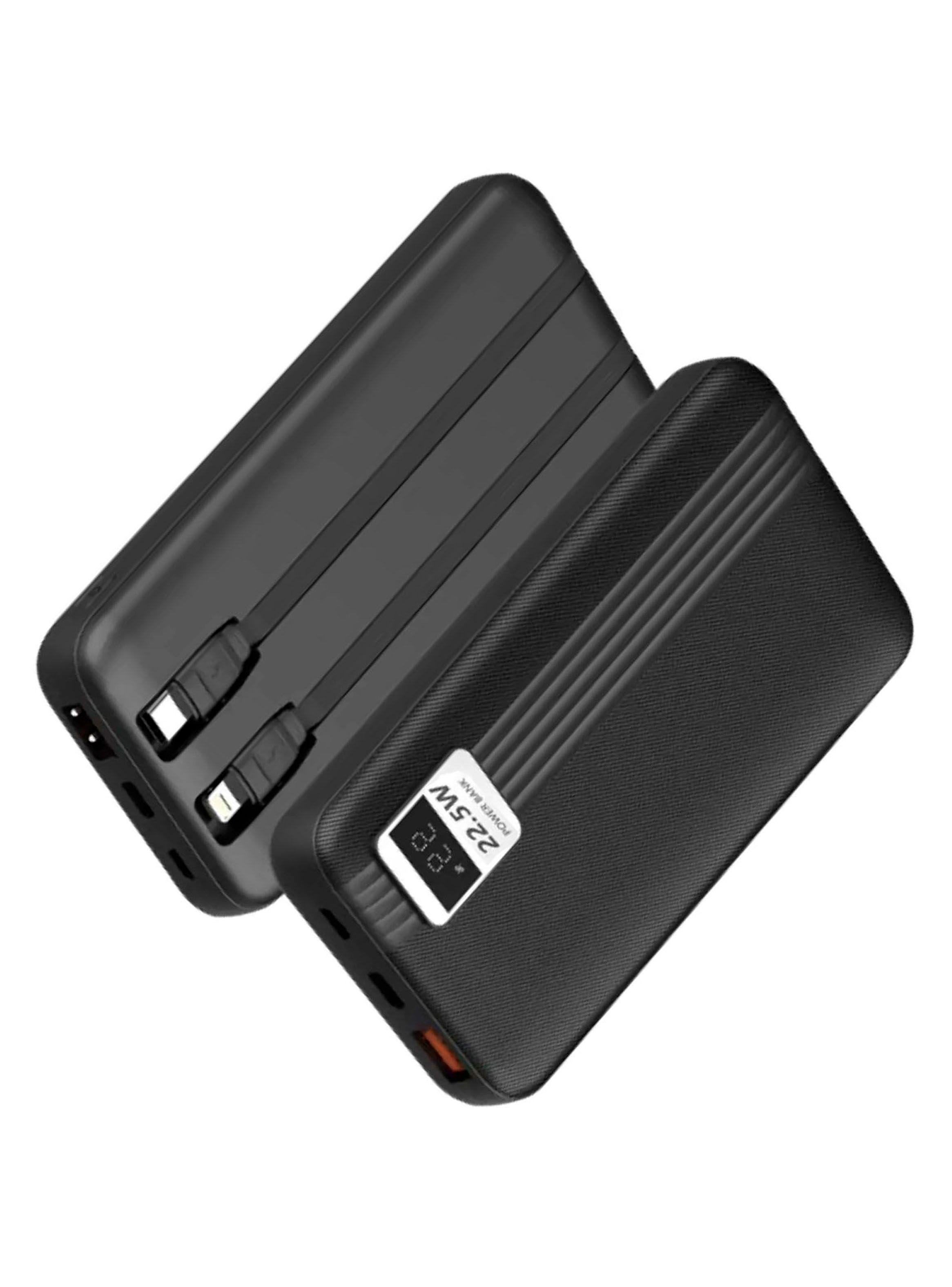 Bateria Externa Power Bank Carga Rapida 20000mah TL539 Negro-2