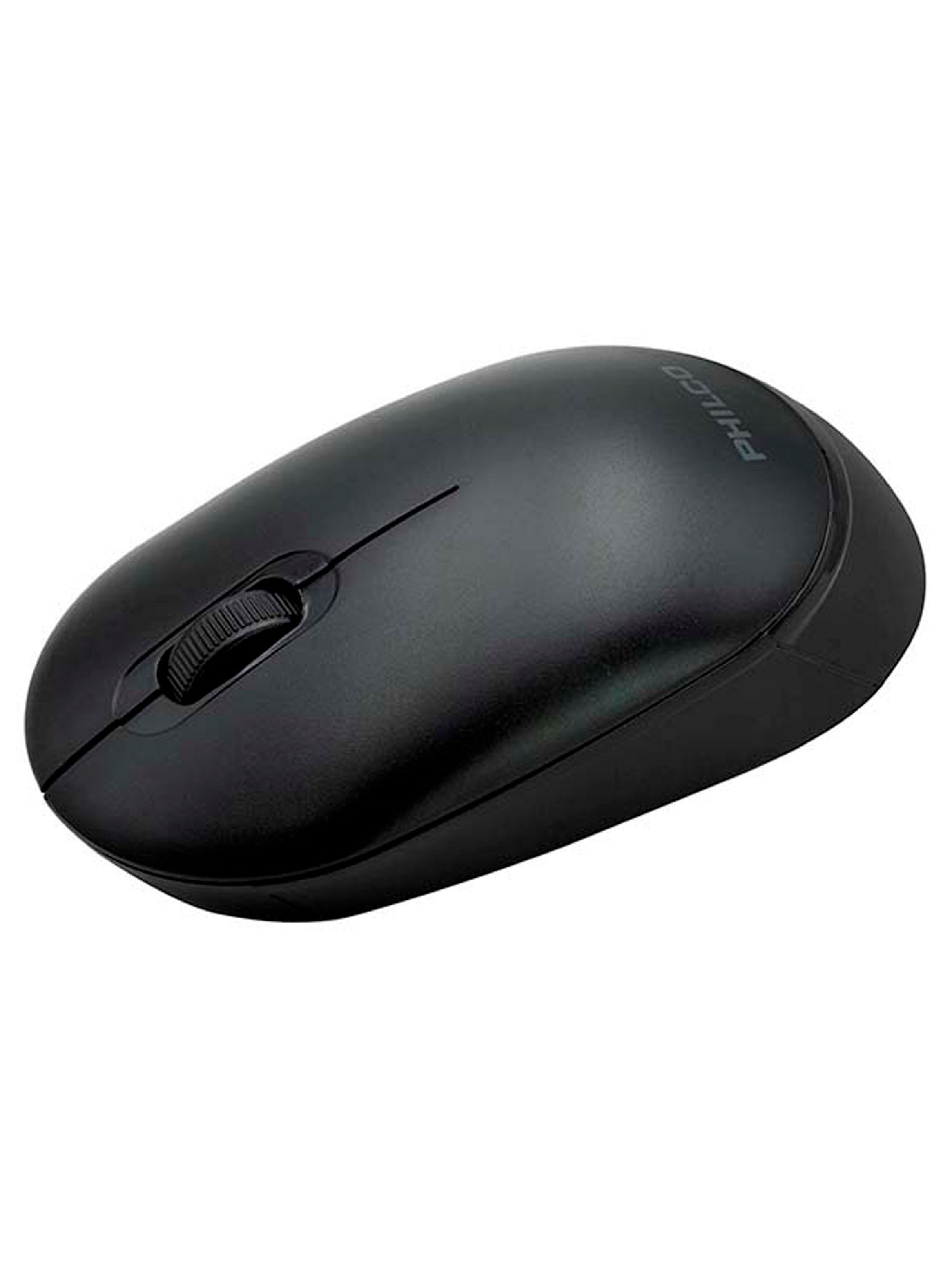 Mouse Inalambrico Con Receptor USB De 1600dpi Philco 315B-1