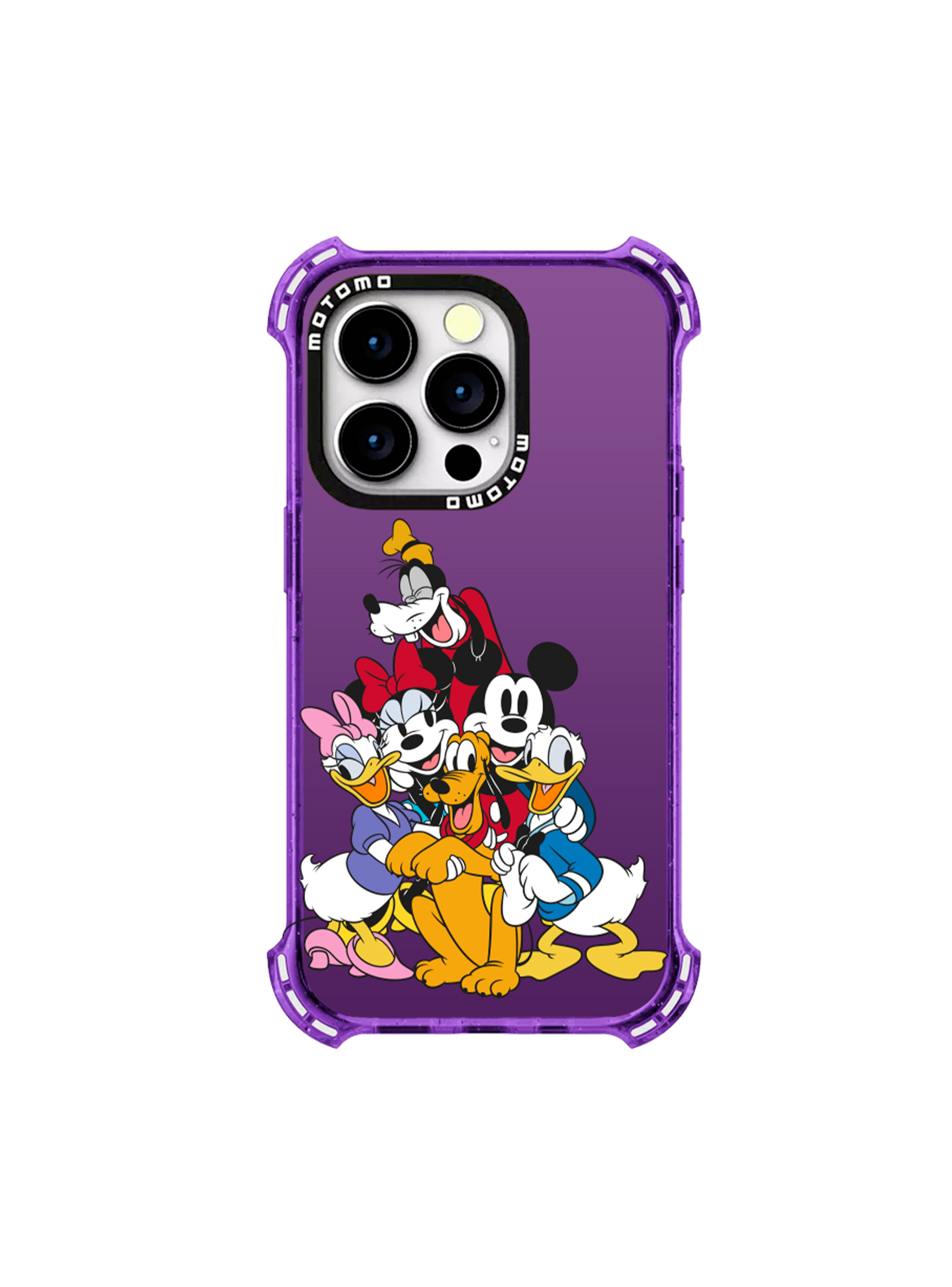 Carcasa Para iPhone 11 Mickey Y Minnie Disney Lila-0