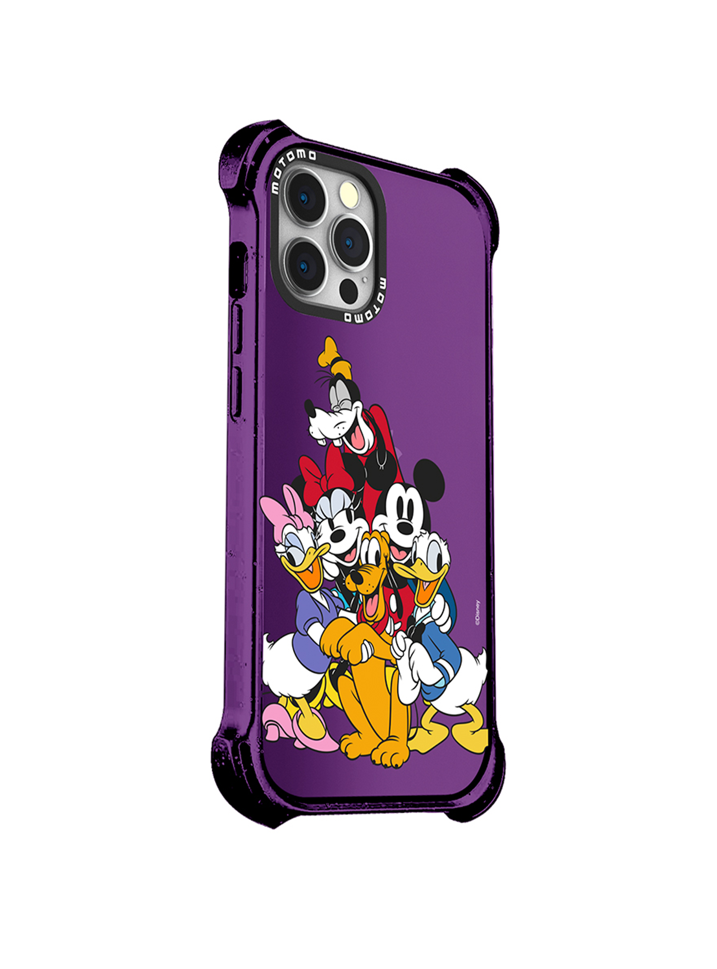 Carcasa Para iPhone 11 Mickey Y Minnie Disney Lila-1