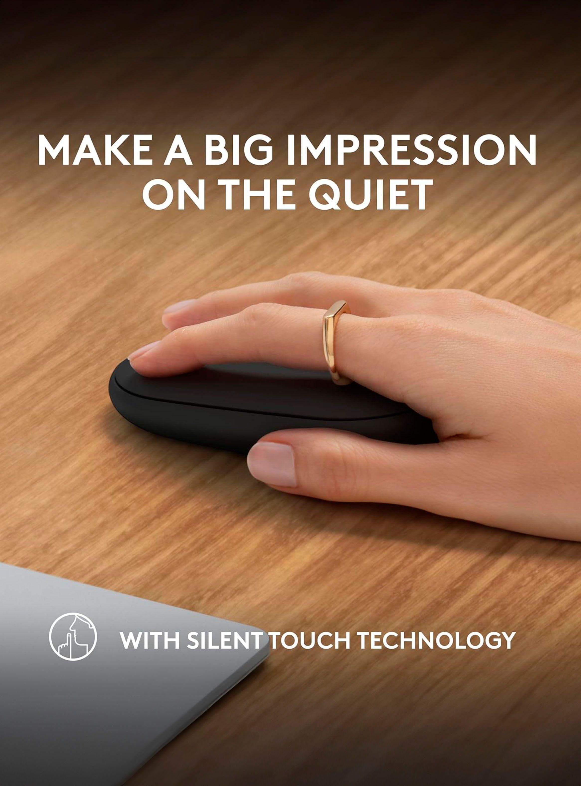 Mouse Inalambrico Bluetooth Logitech Pebble 2 M350s Negro-3