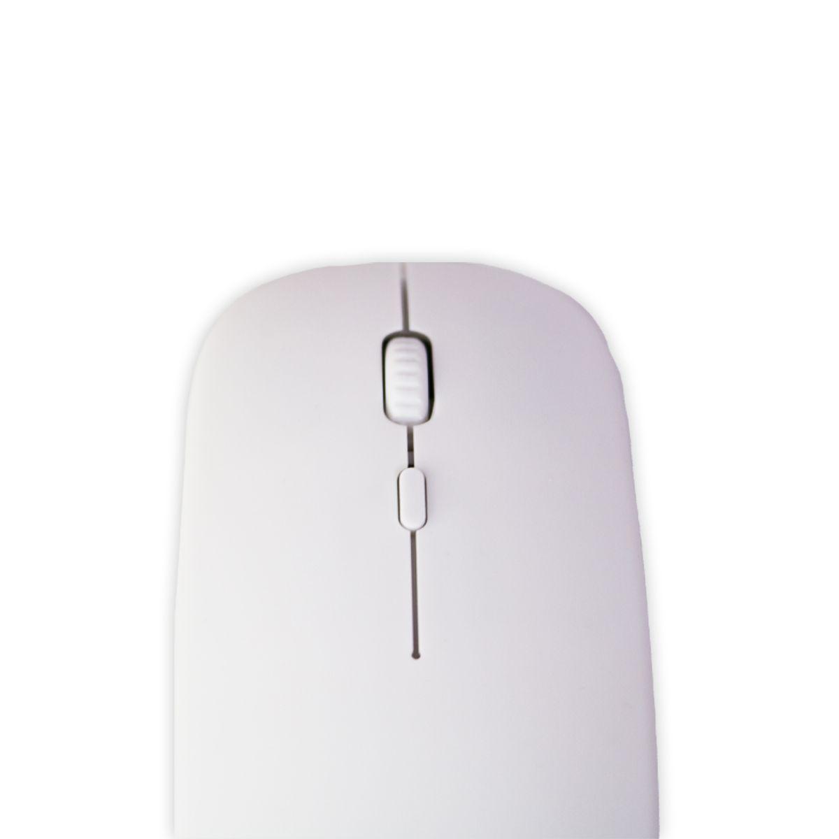 Mouse Inalámbrico Bluetooth Boccini  Blanco-1