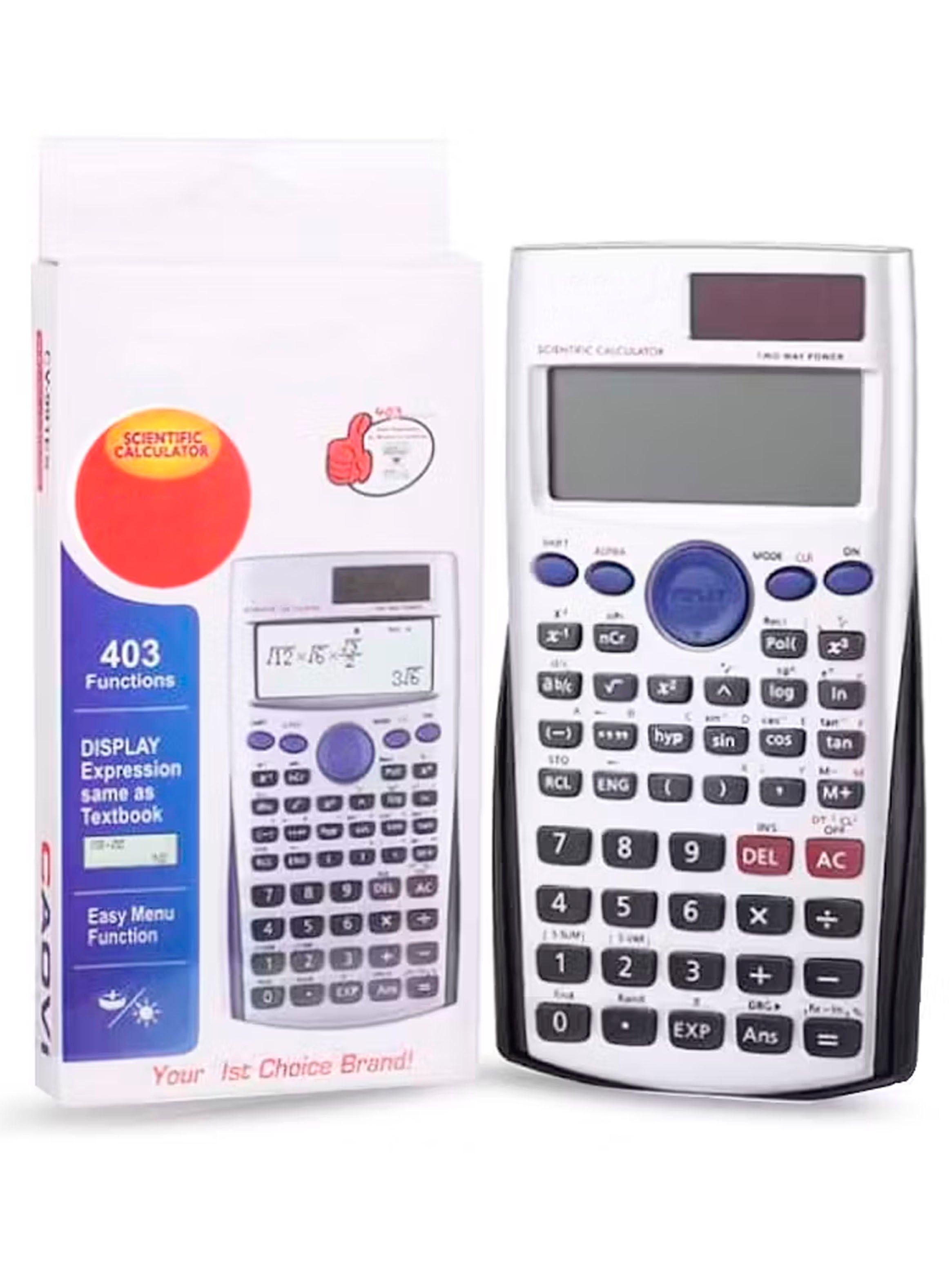 Calculadora Cientifica Con Panel Solar Pantalla LCD 01154-3