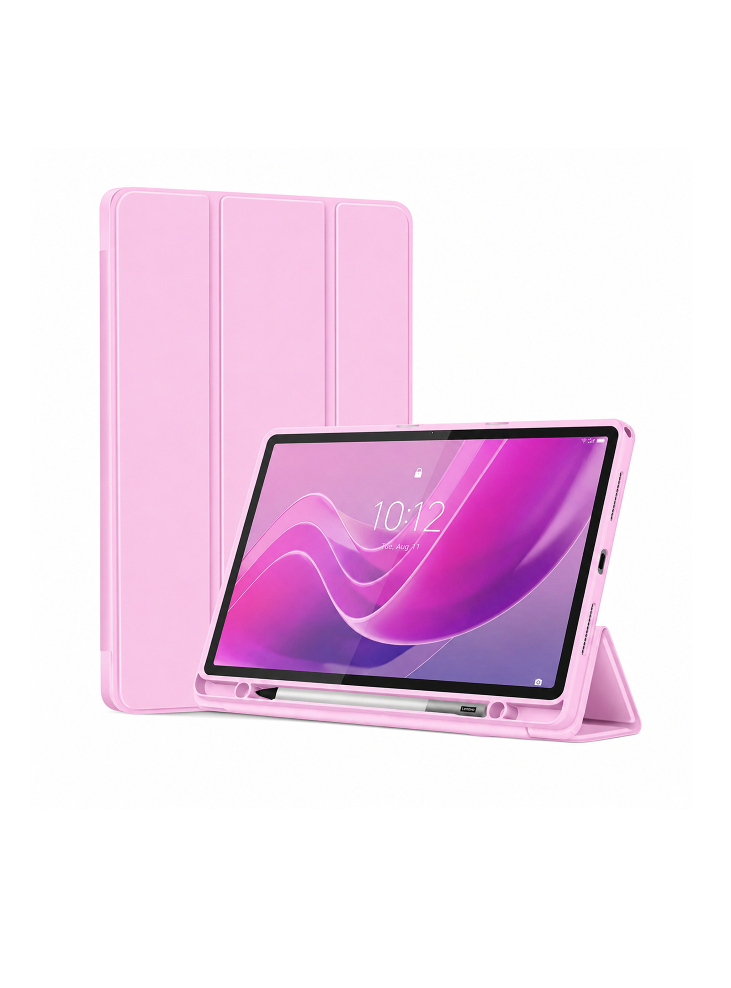Funda Smart Cover Ranura Para Tablet Lenovo K11 11 Pulgadas-0