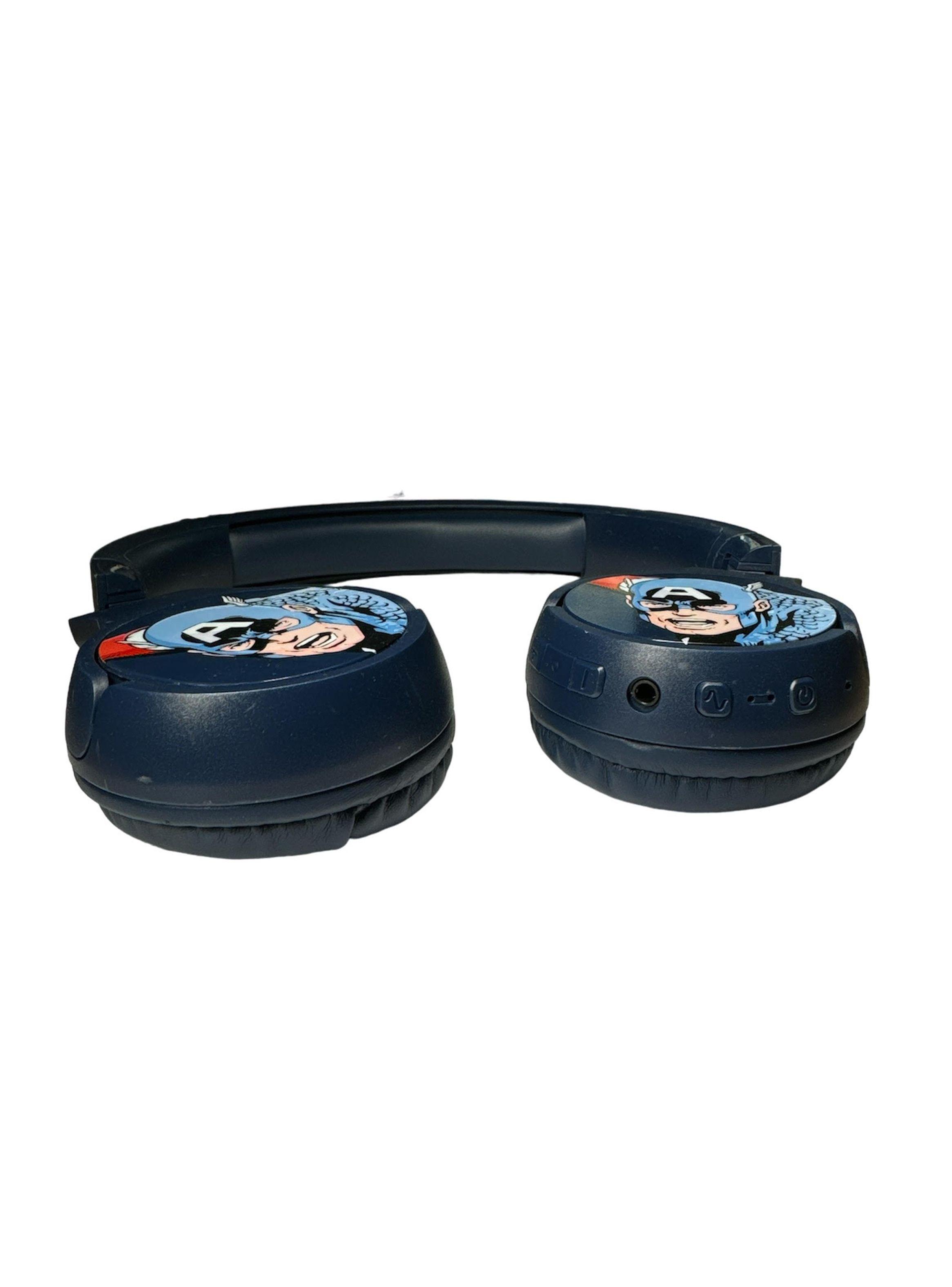 Audifonos Inalambricos Bluetooth Marvel Capitan America-2