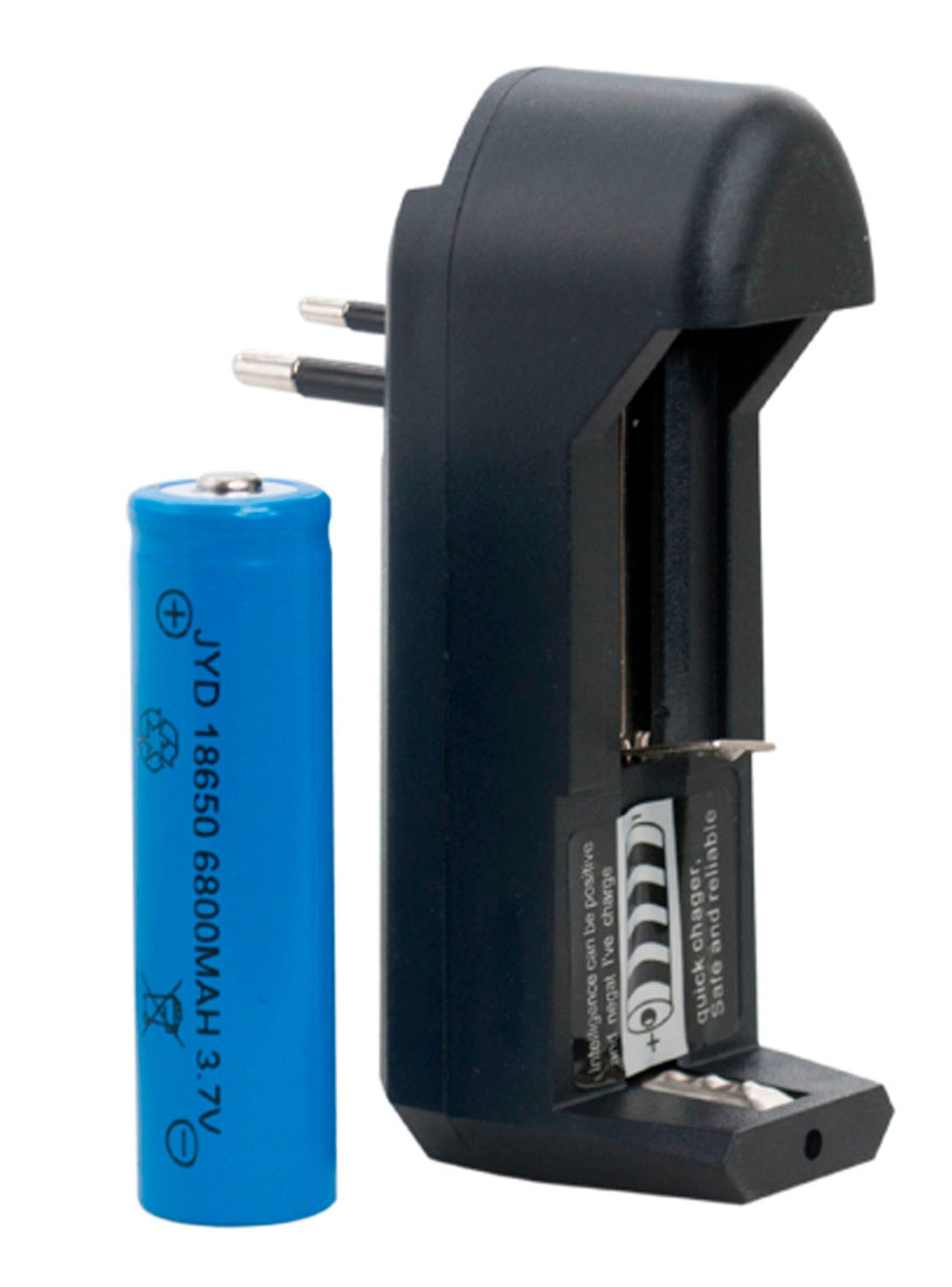 Linterna Powerlab Led Tactica Zoom 1000 Lm Luz Roja 8505-3