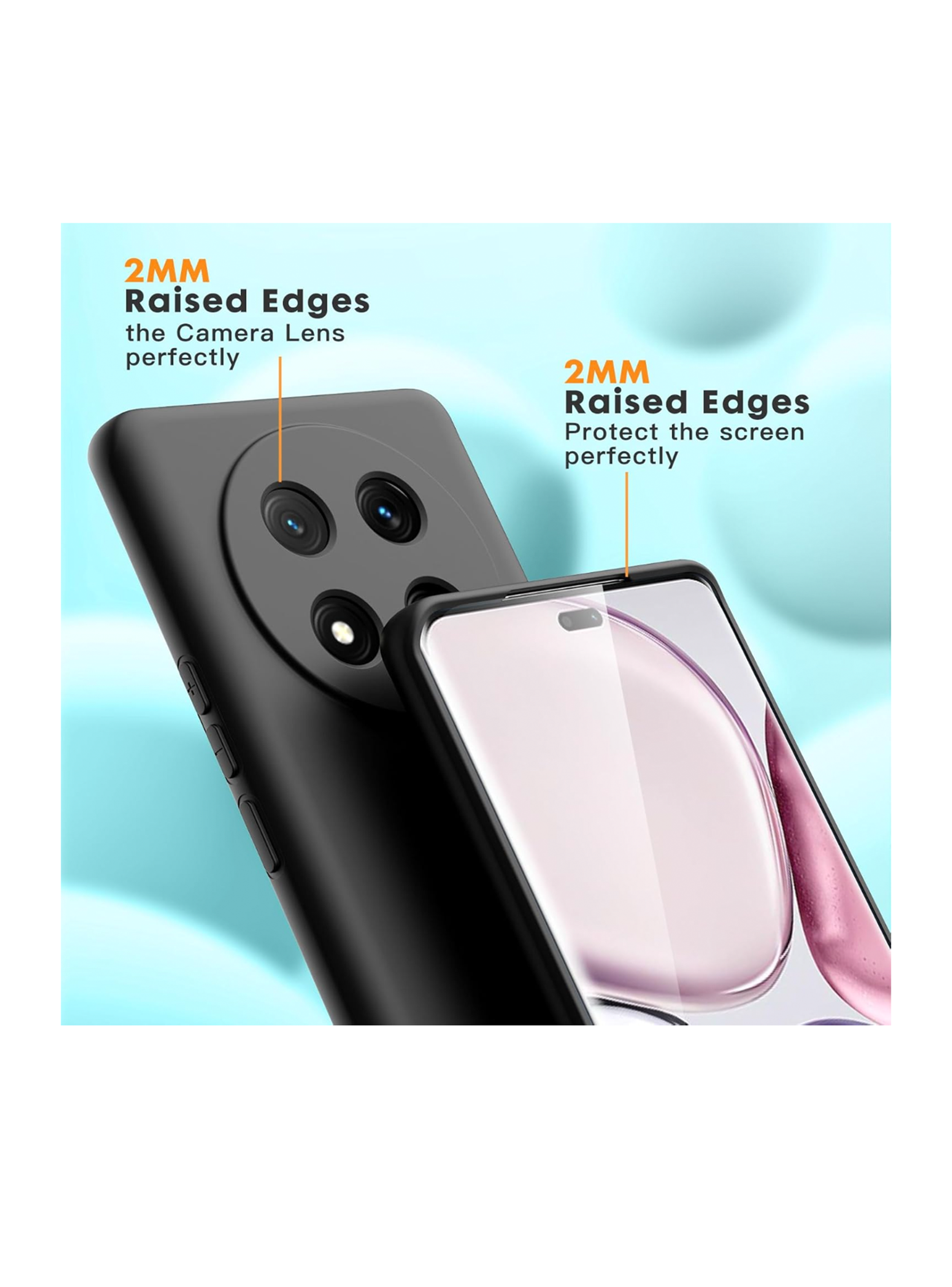 Carcasa Funda Para Honor Magic 7 Lite Goma Colores-2