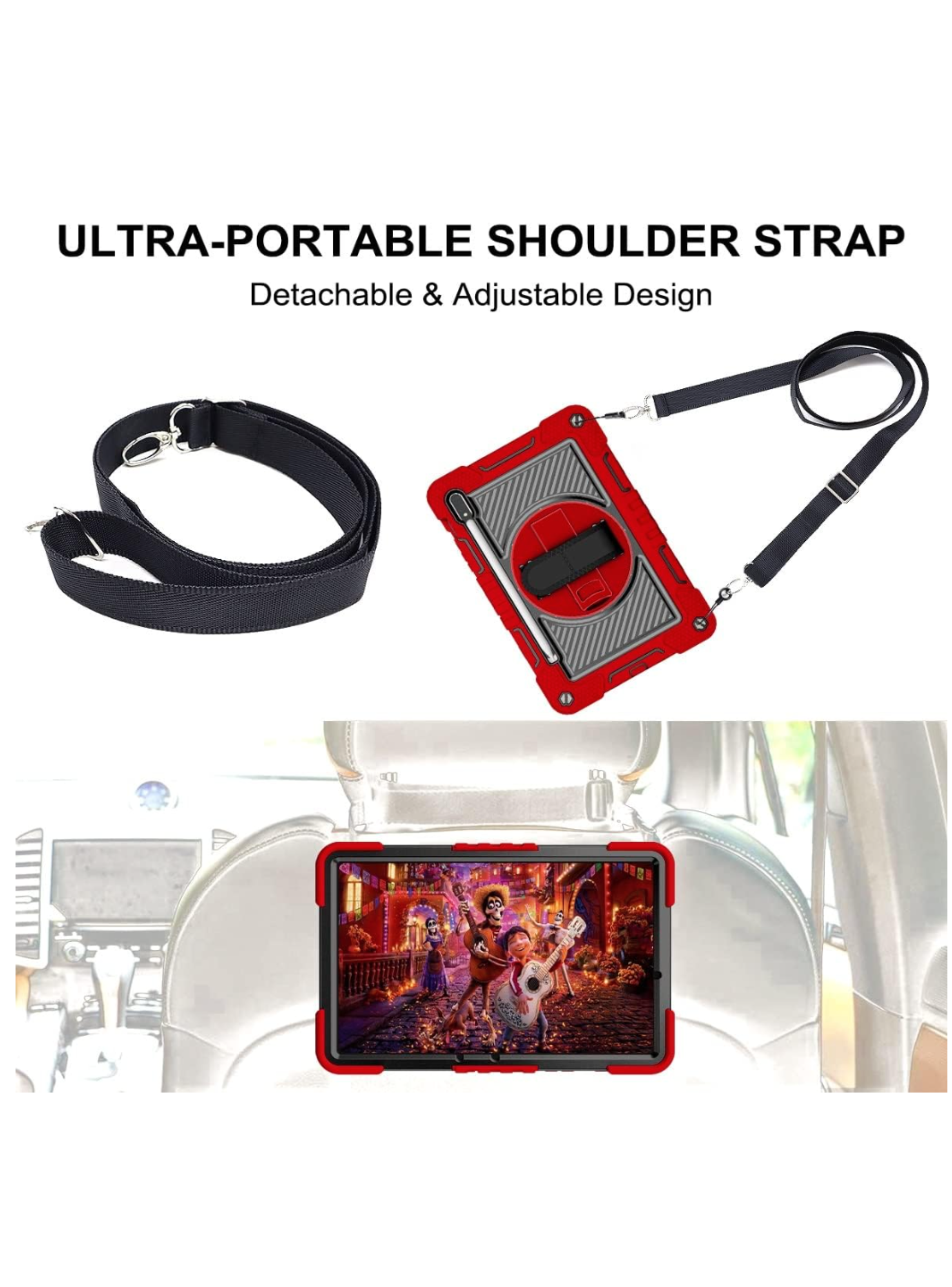 Funda Armadura 360 Lamina Vidrio Para Samsung Tab S9 Fe-3