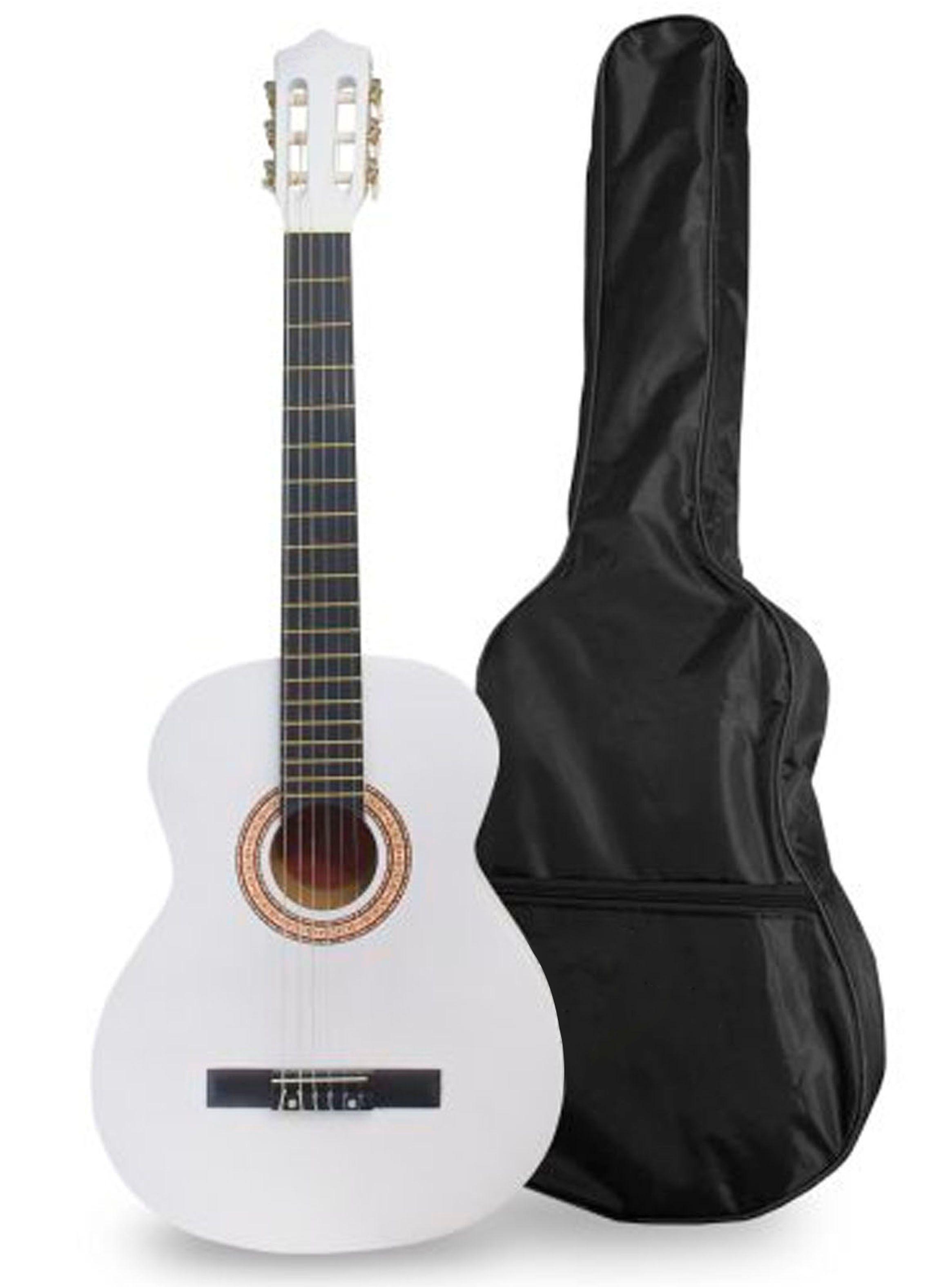 Guitarra Clasica Mediana 36 Pulgada Madera Con Funda Hendrix-3