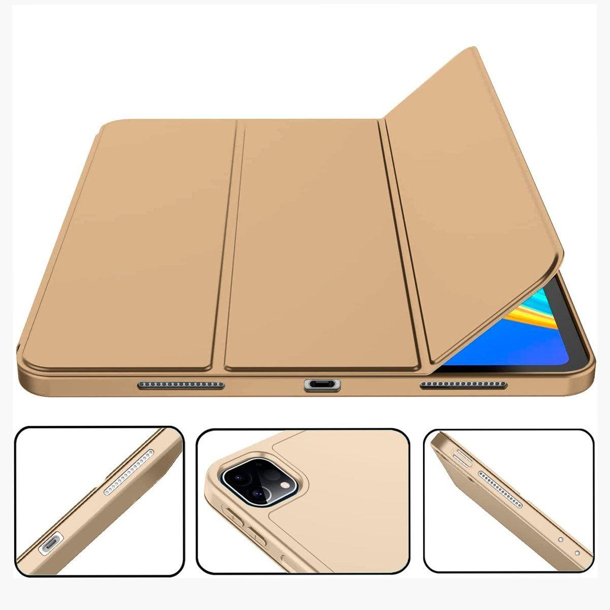 Funda SmartCover Para iPad 11 / iPad 11 Pro Con Ranura Dorado-3