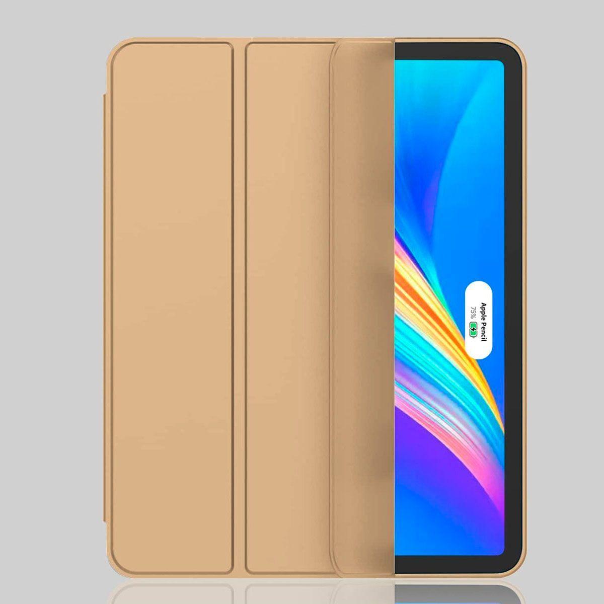 Funda SmartCover Para iPad 11 / iPad 11 Pro Con Ranura Dorado-2