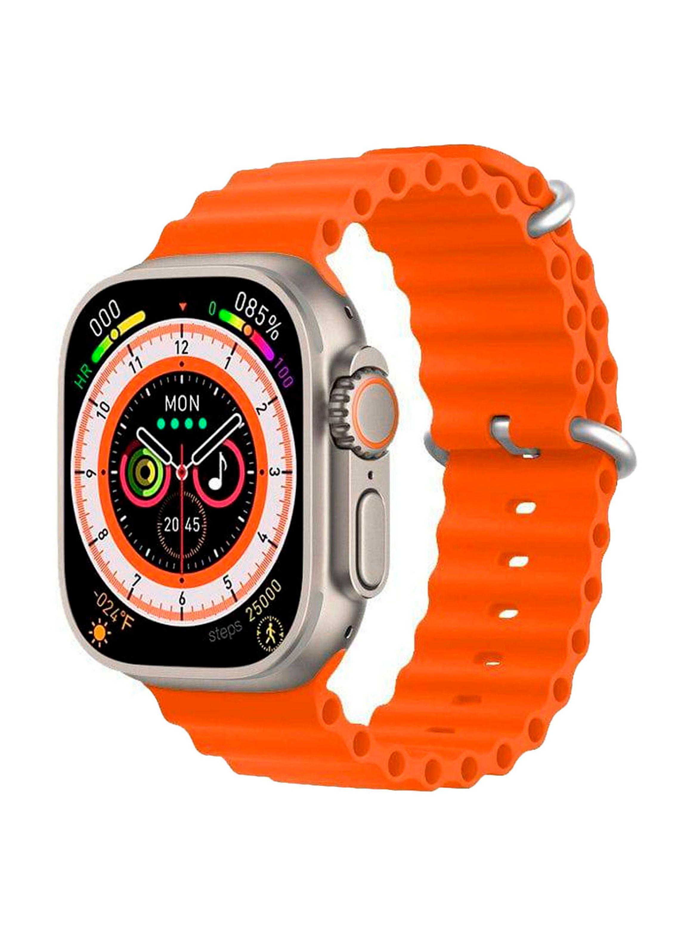 Smart Watch Reloj Inteligente Bt Deportivo 7en1 49mm Orange-1