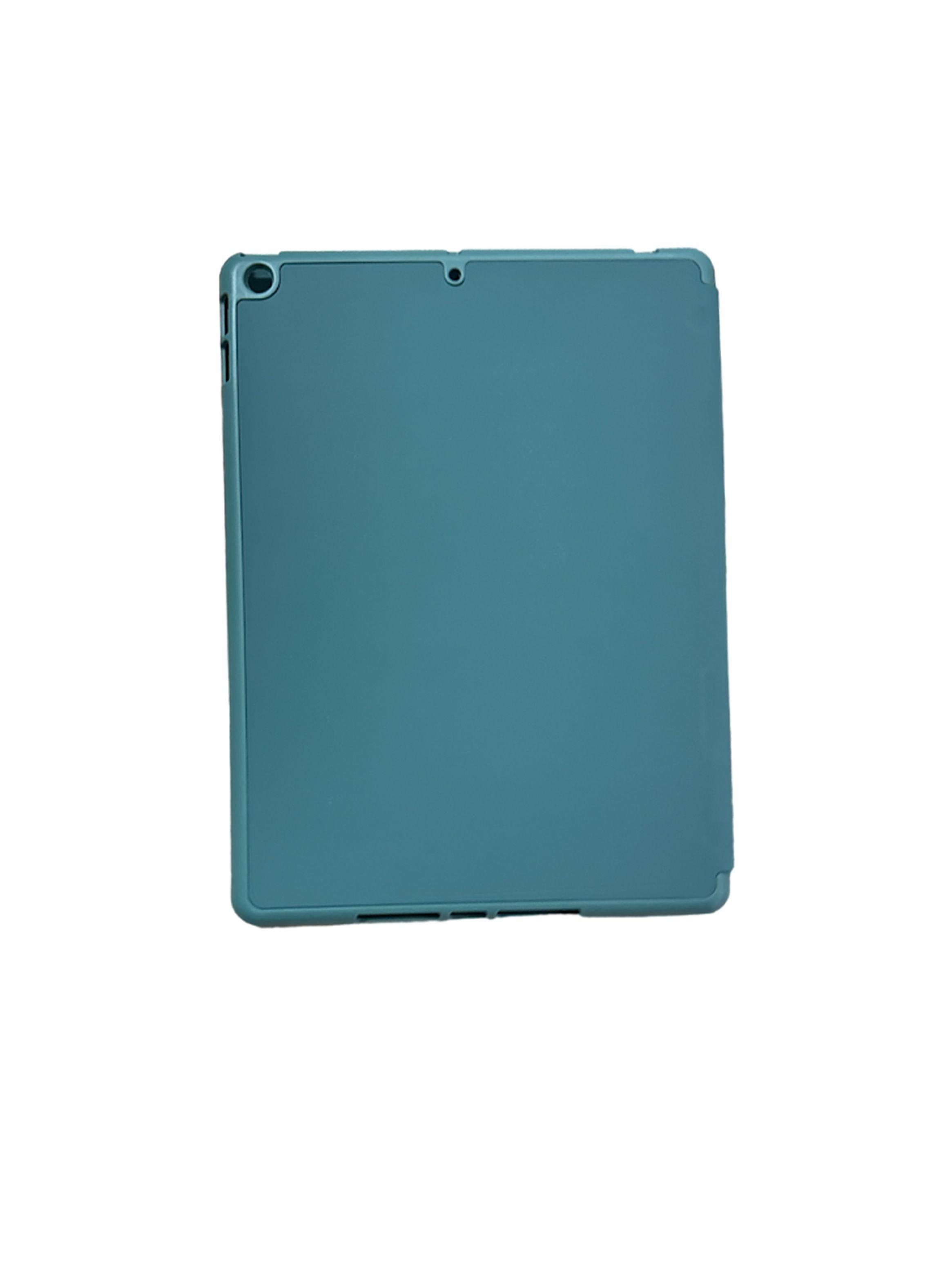 Carcasa Funda Para iPad 10.2 7ma 8va 9na Con Ranura Verde-3