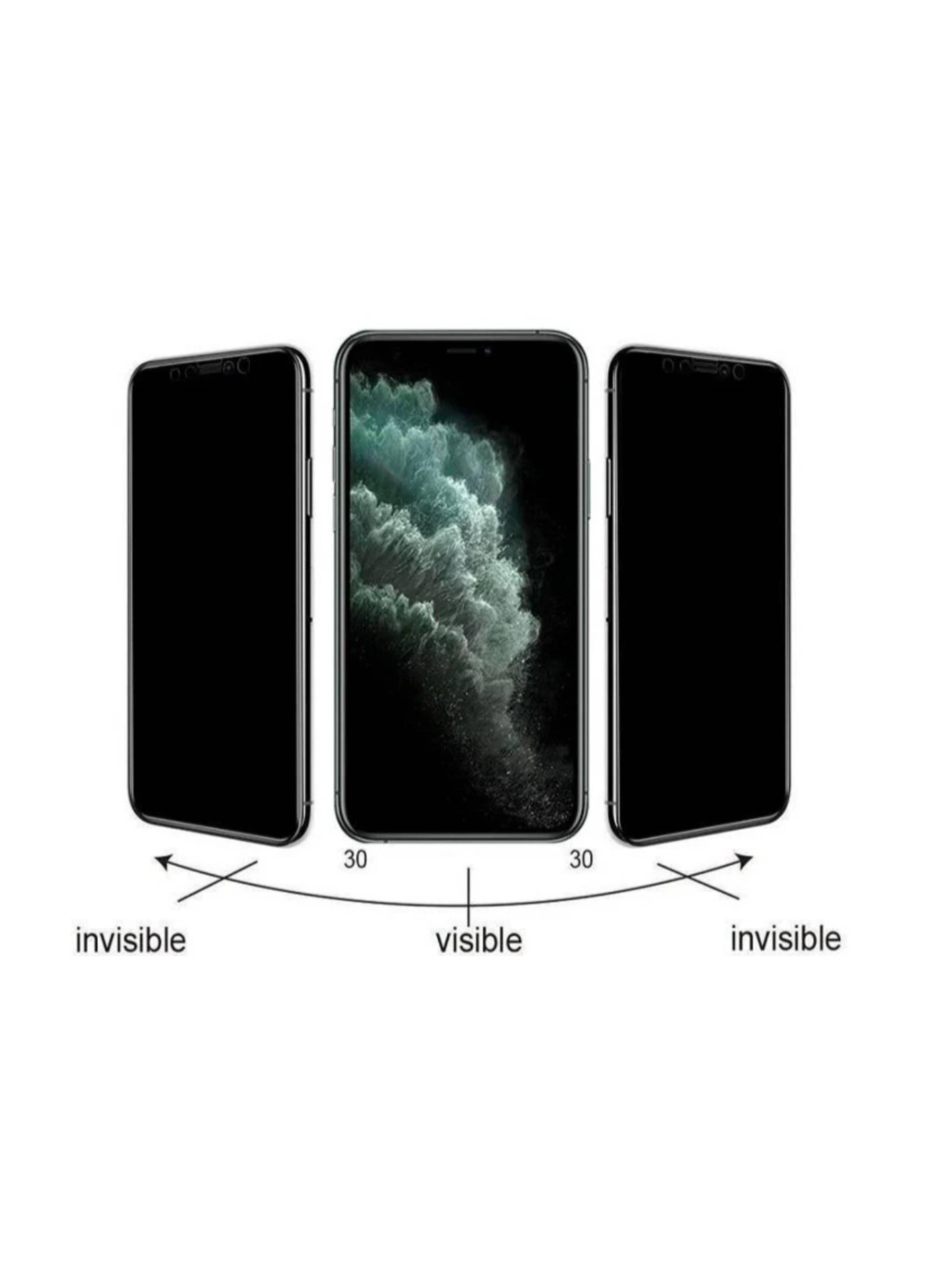 Mica Lamina Protectora Vidrio Antiespia Para iPhone 17 Pro-2