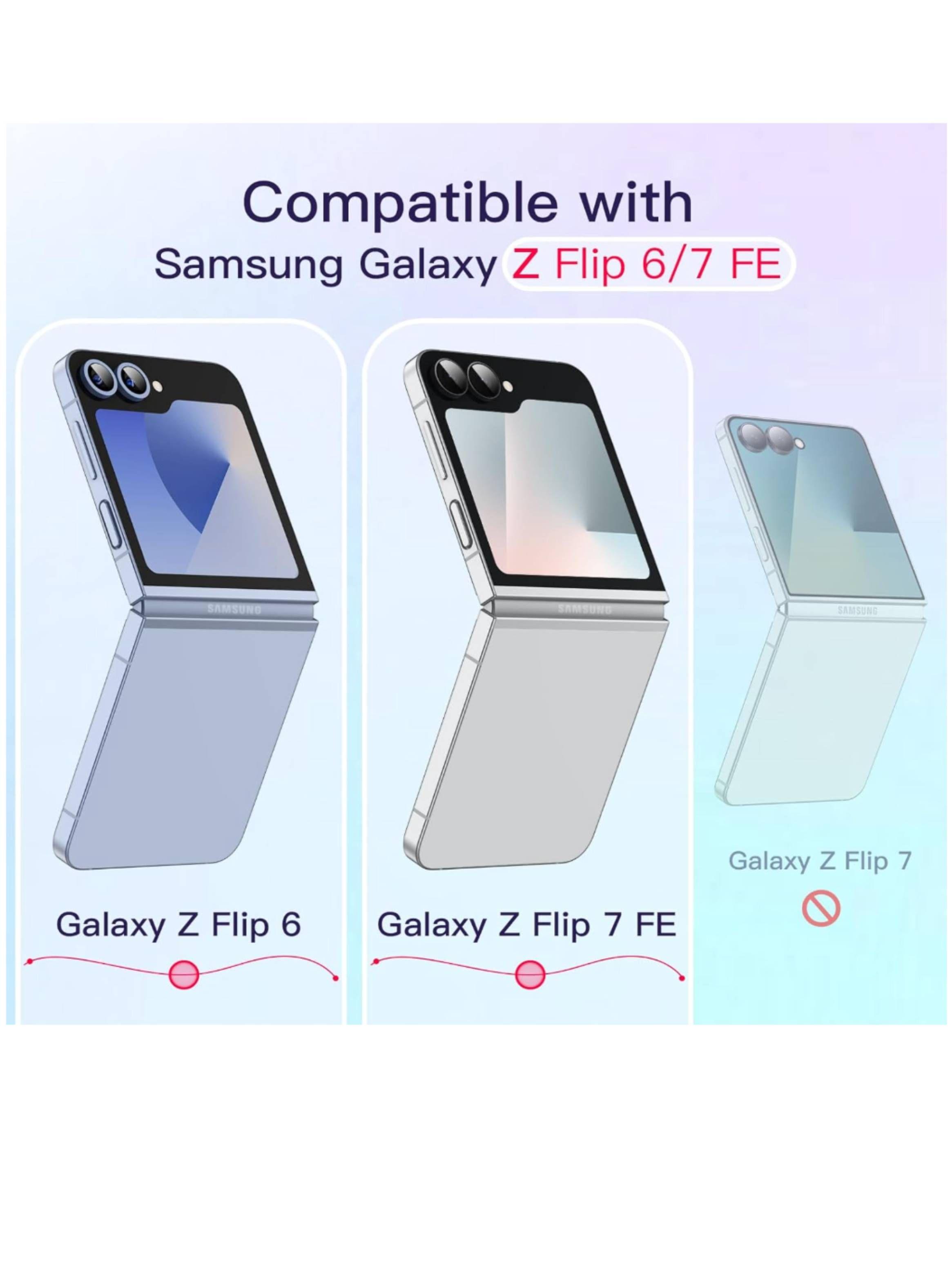 Carcasa Transparente Para Samsung Z Flip 7 Fe Magsafe-3