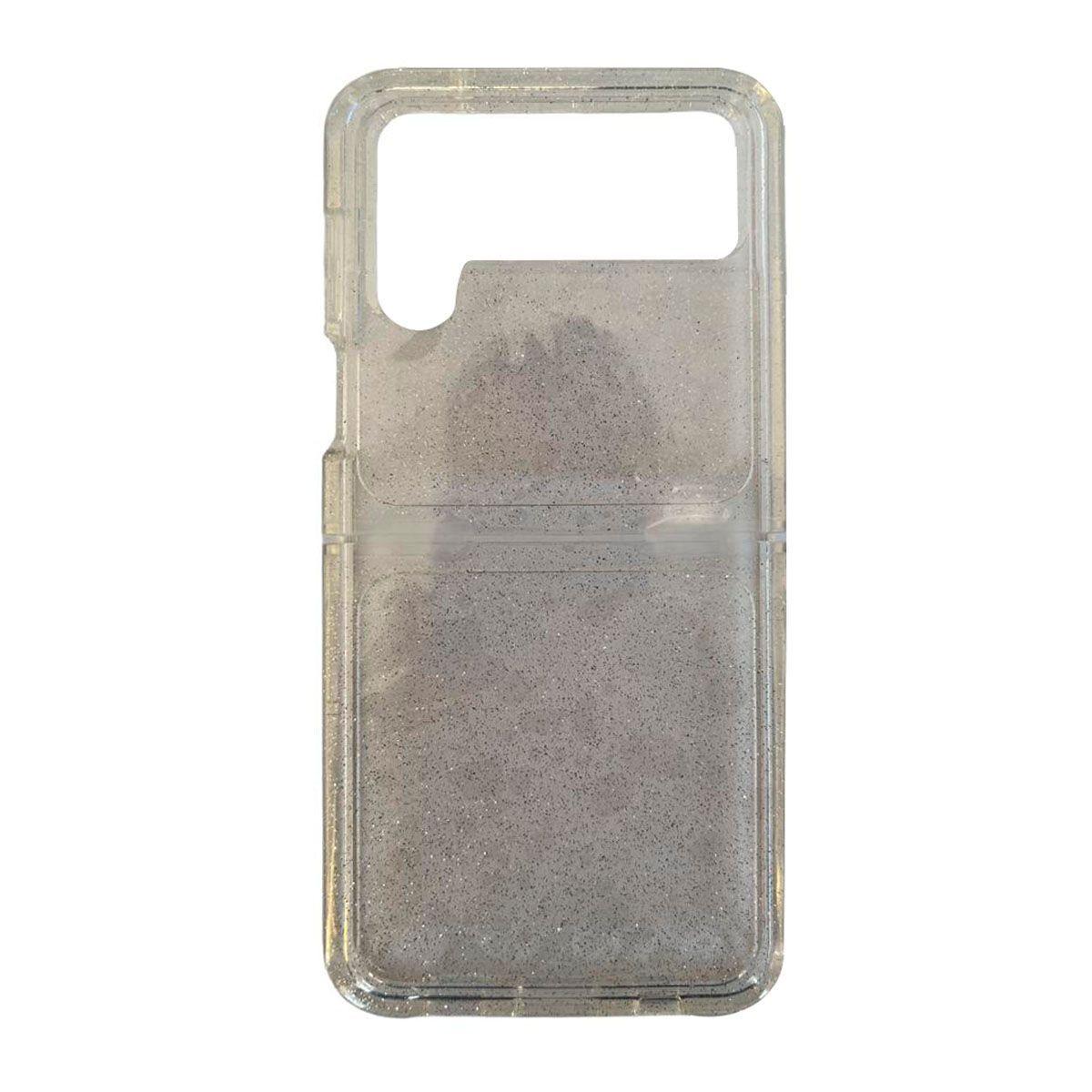 Carcasa Para Samsung Z Flip 4 Transparencia Y Brillo Clear-0
