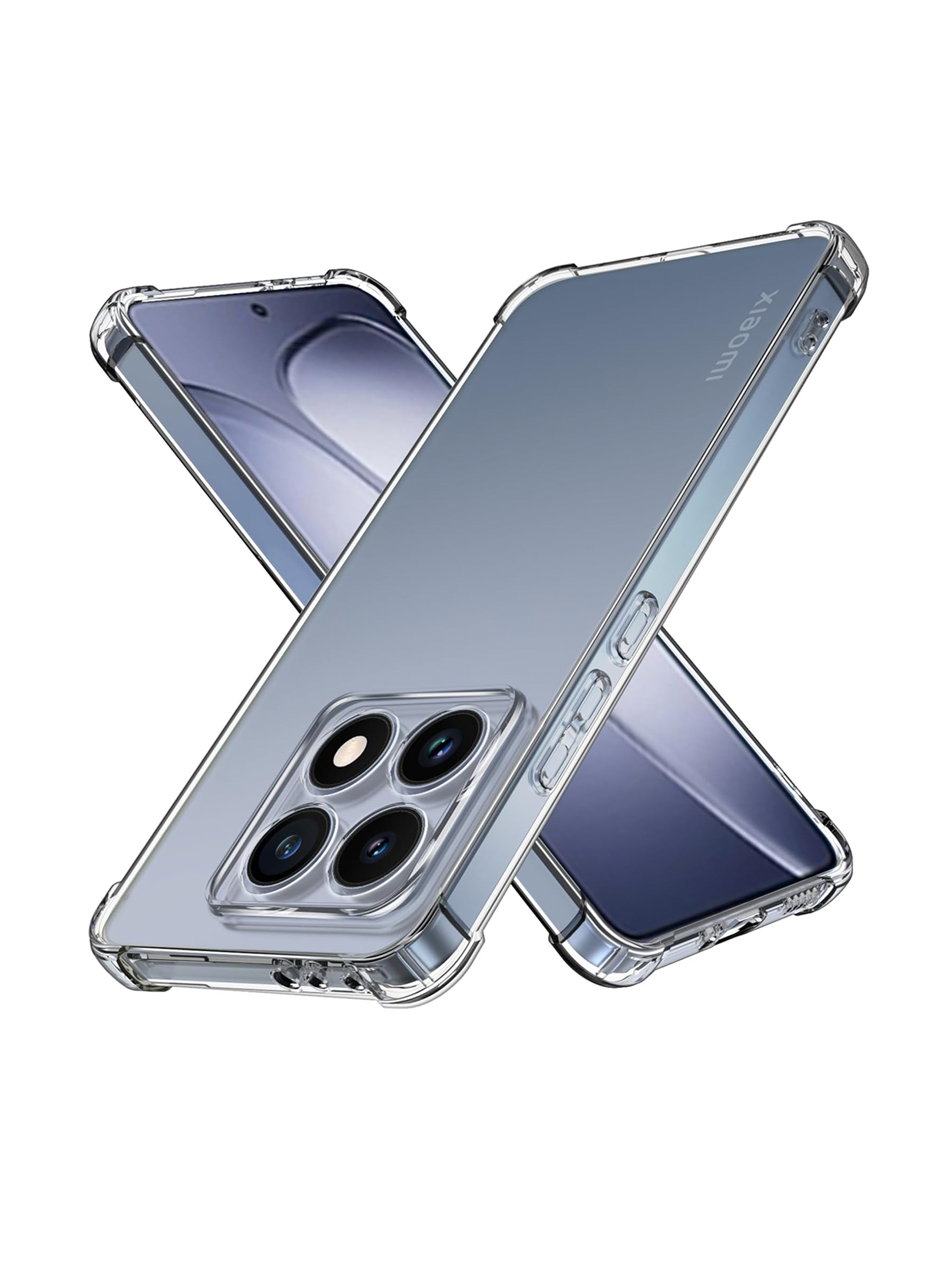 Carcasa Transparente Reforzada Para Xiaomi 14T-3