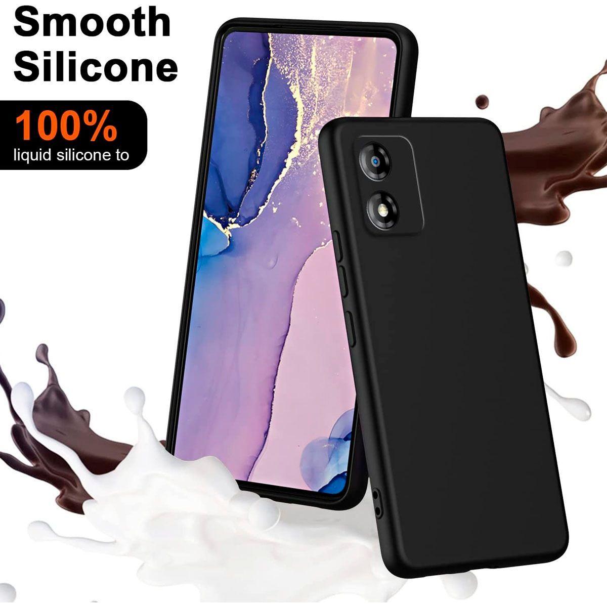 Carcasa Para Motorola Moto E13 Goma Rojo-2