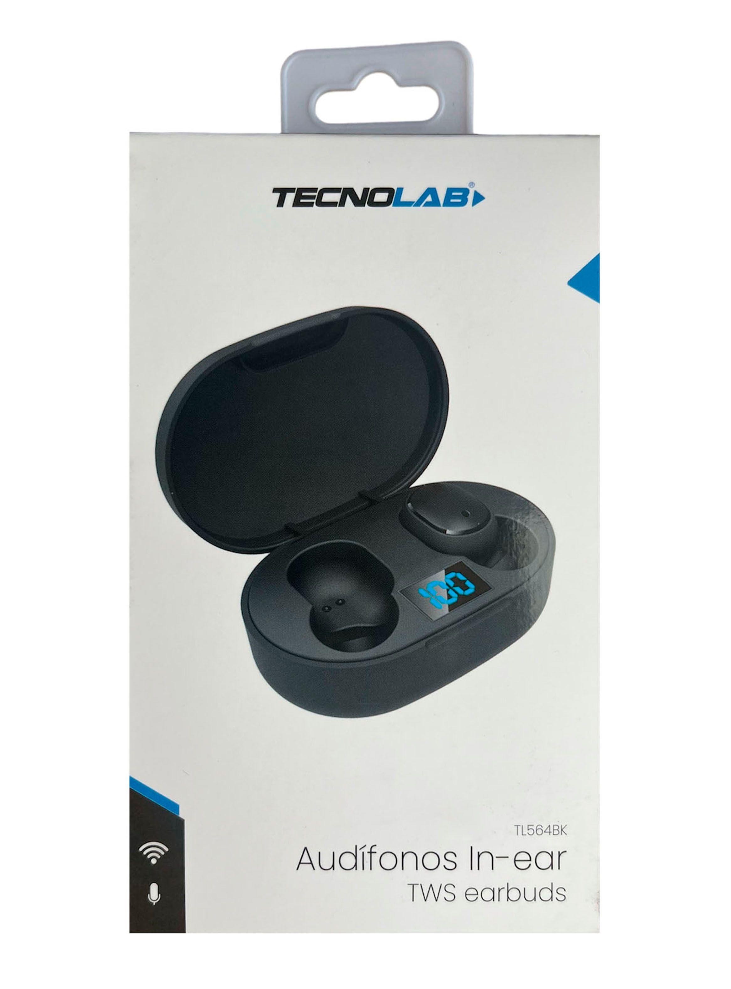 Audifonos Inalambricos Bluetooth Tecnolab TWS TL564 Negros-3