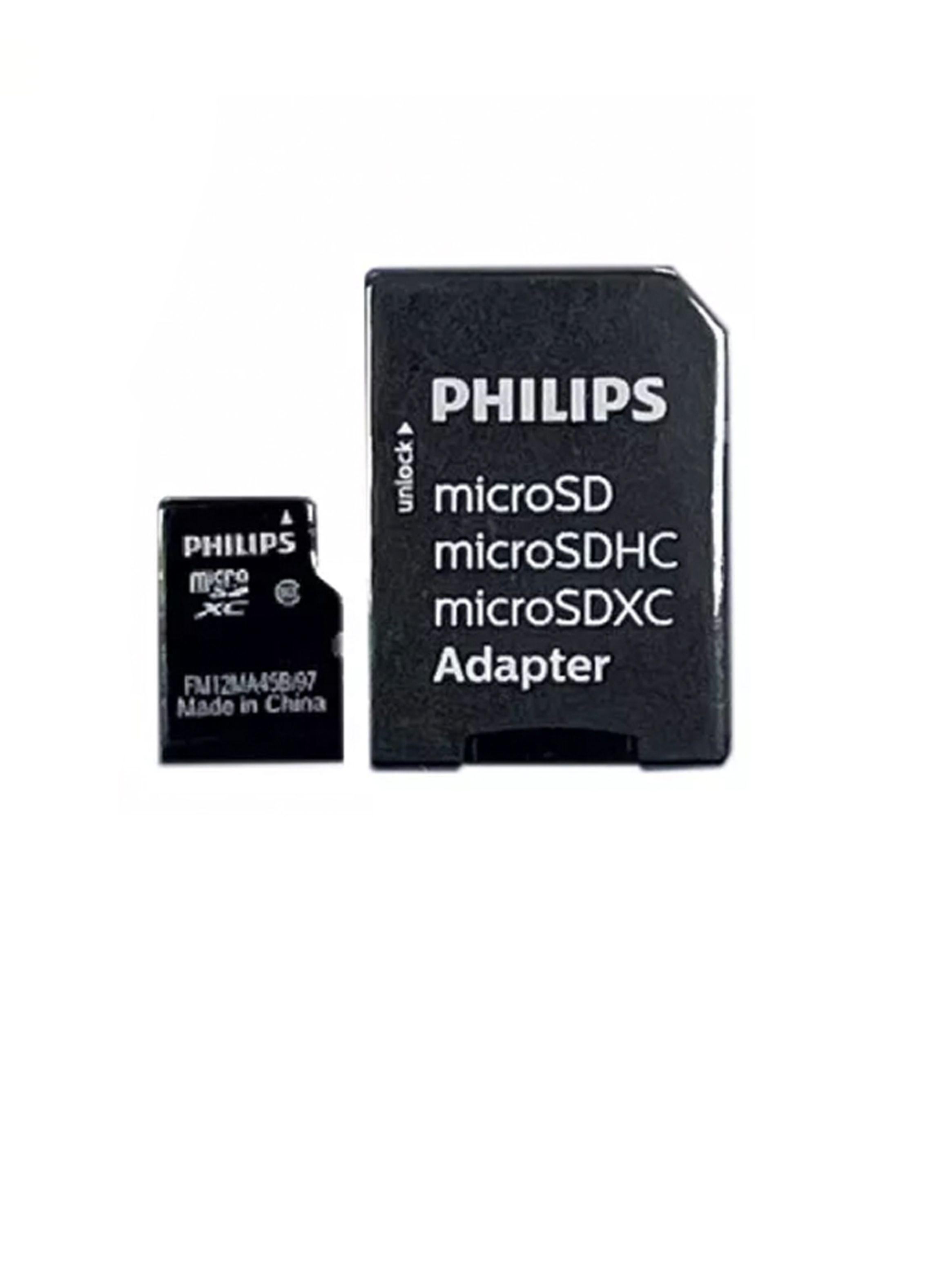 Tarjeta Micro Philips Micro Sd 128gb Clase 10-2