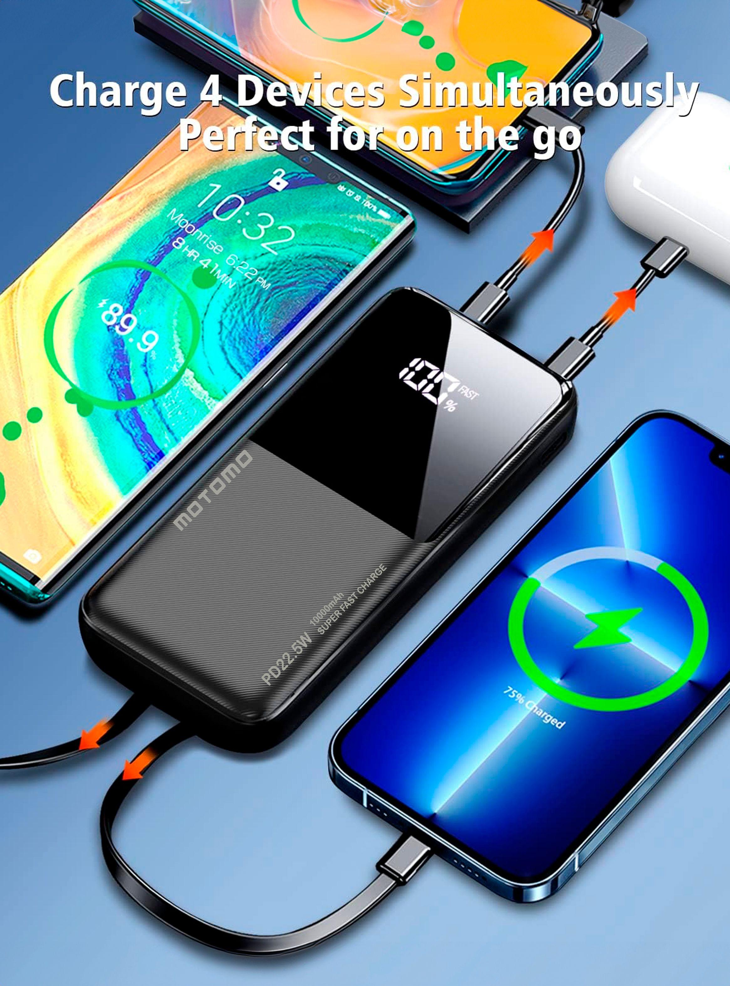 Bateria Externa Cargador Powerbank Motomo 10.000Mah MO-PB50-2