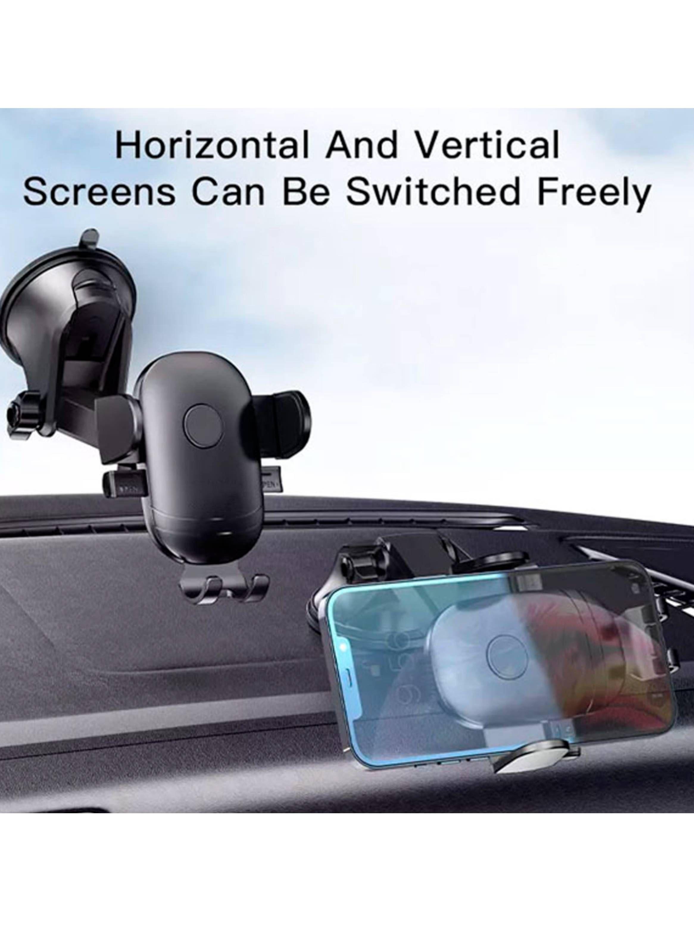 Soporte De Auto Para Teléfono C138 Para Tablero Negro-2