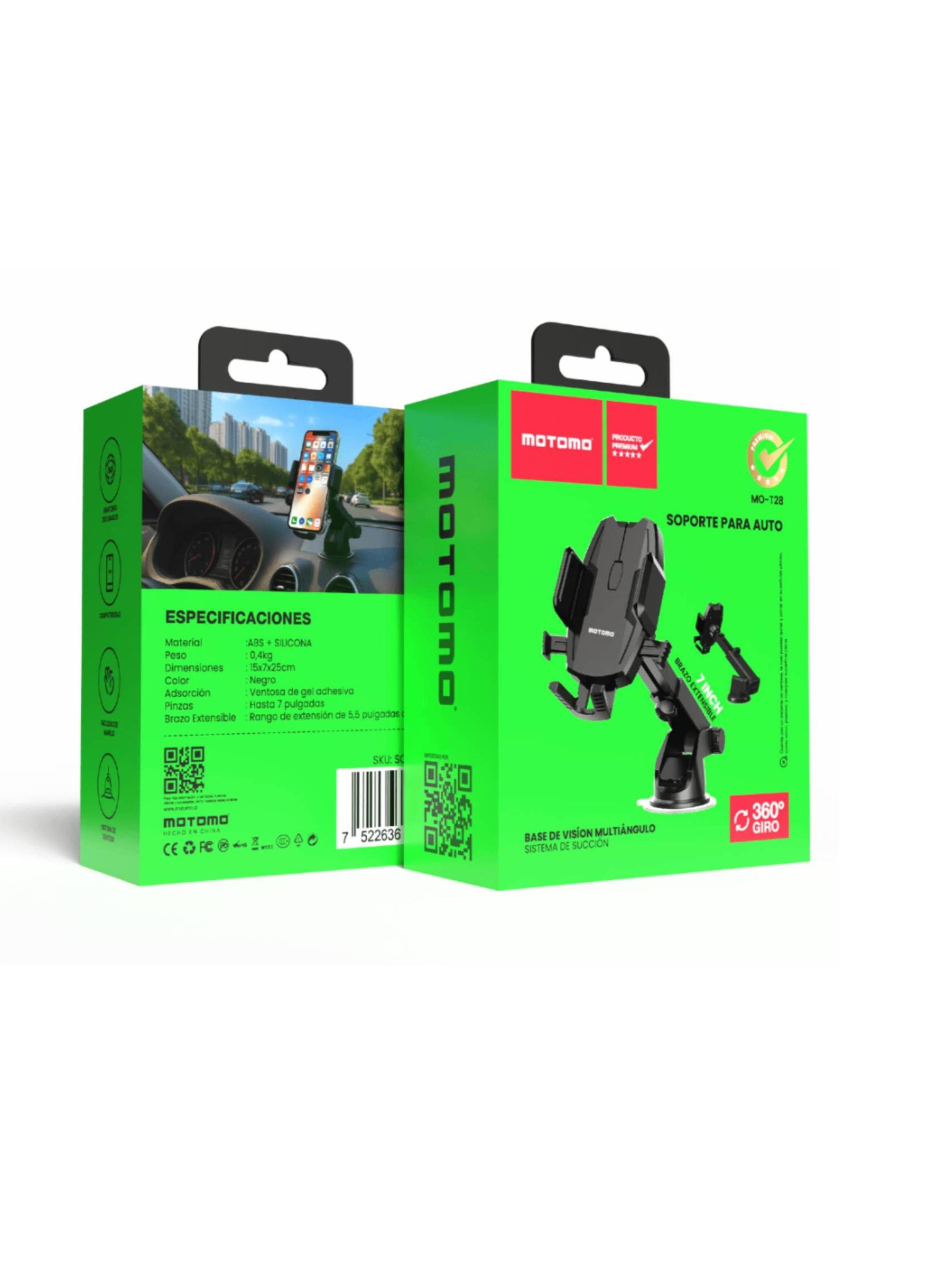 Soporte De Auto Para Teléfono C138 Para Tablero Negro-3