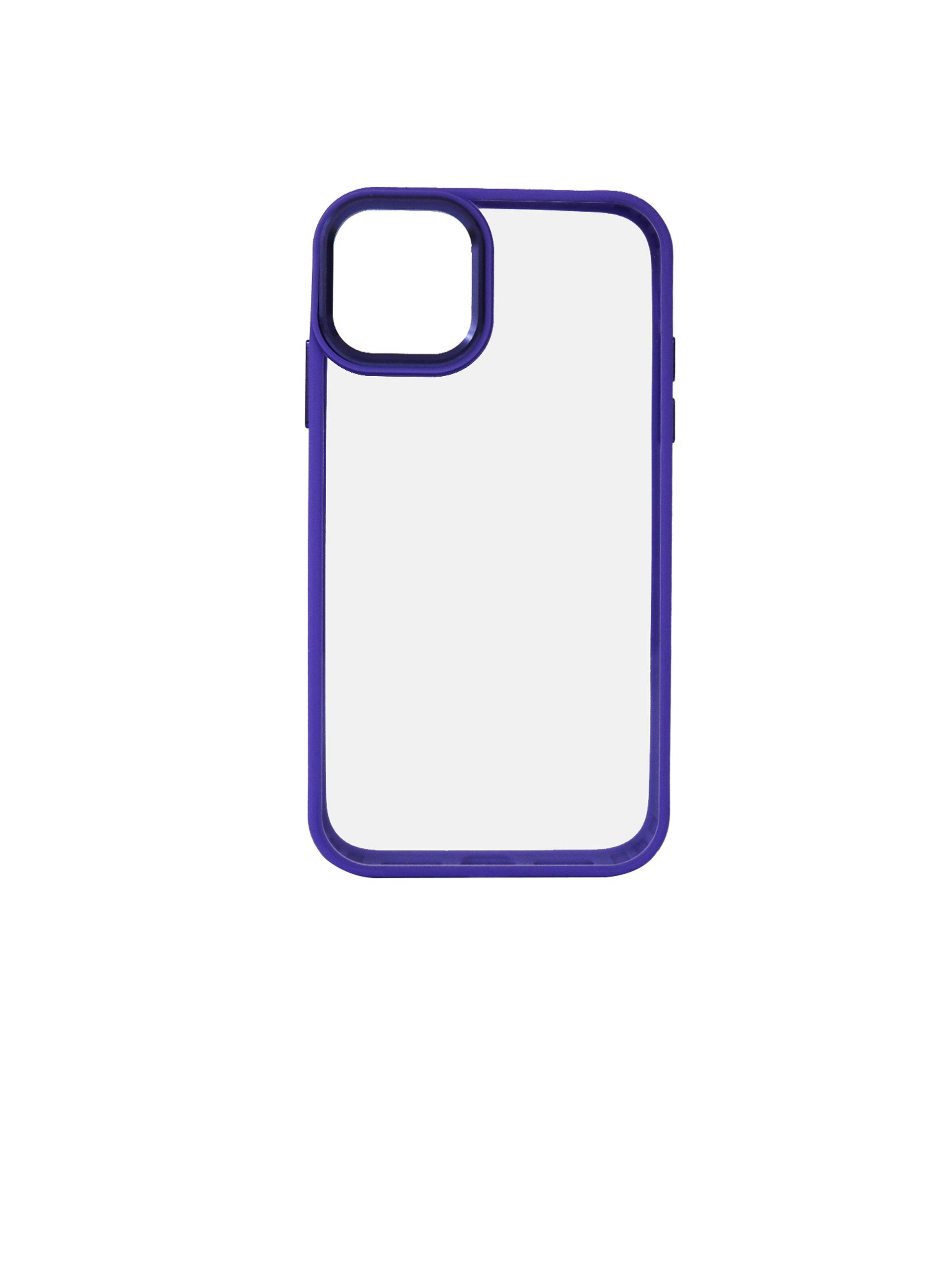 Carcasa Anti-Shock Para iPhone 13 14 Borde Lila-3