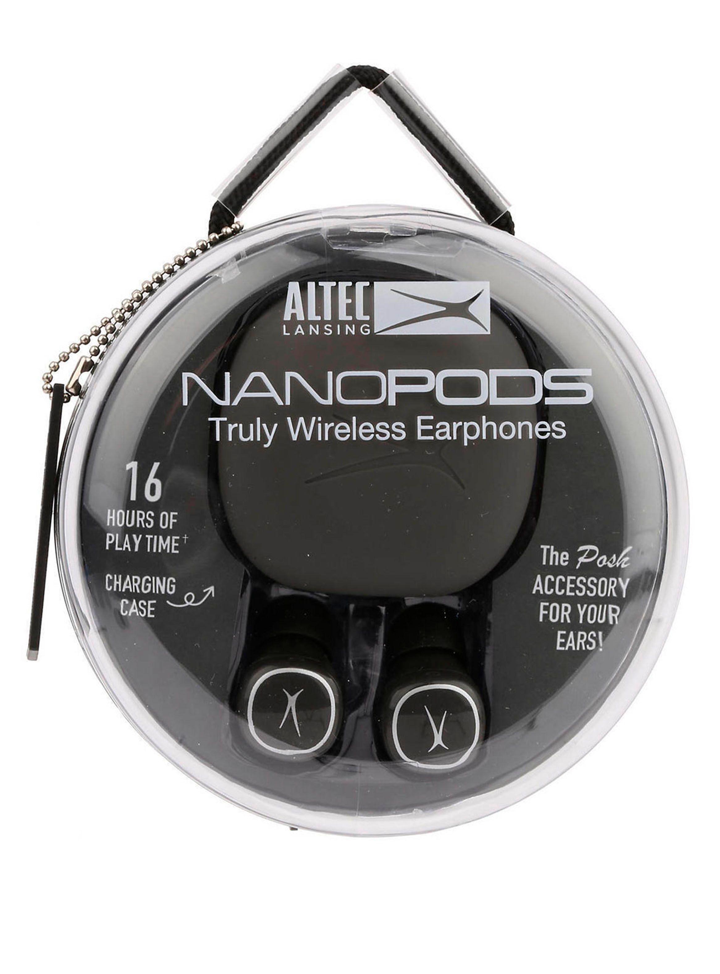 Audífonos Inalámbricos Bluetooth Altec Nanopods Negro-3