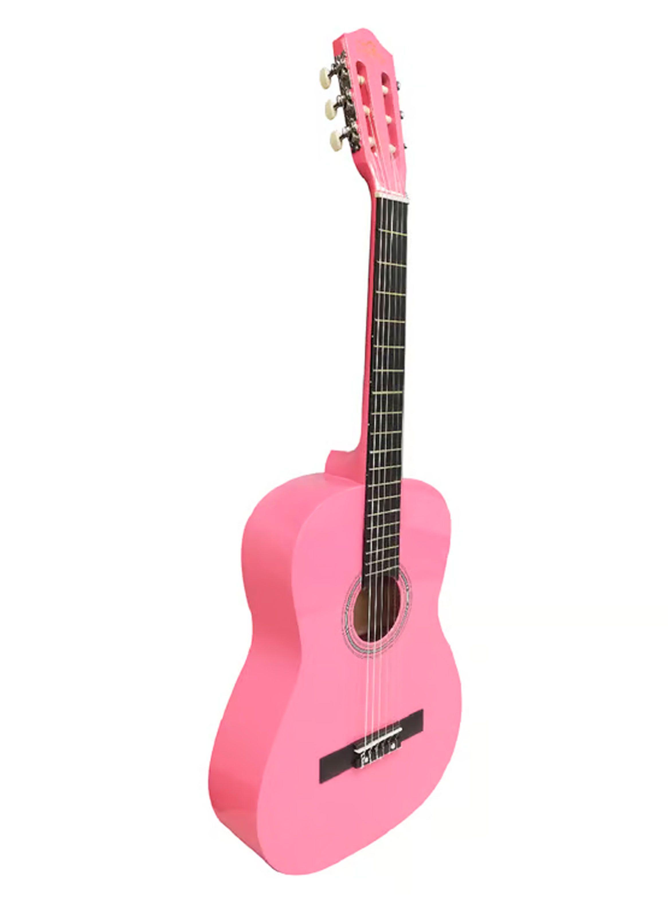 Guitarra Clasica Grande 39 Pulgad Madera Con Funda Sevillana-2