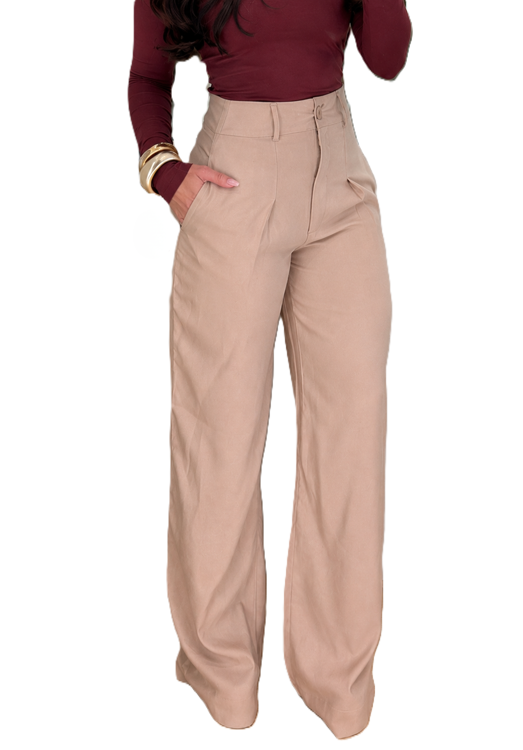 Pantalon Formal Mujer Pinzas Verona ACOCO-0