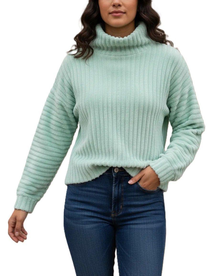 Sweater Mujer Minty Cuello Alto ACOCO-2