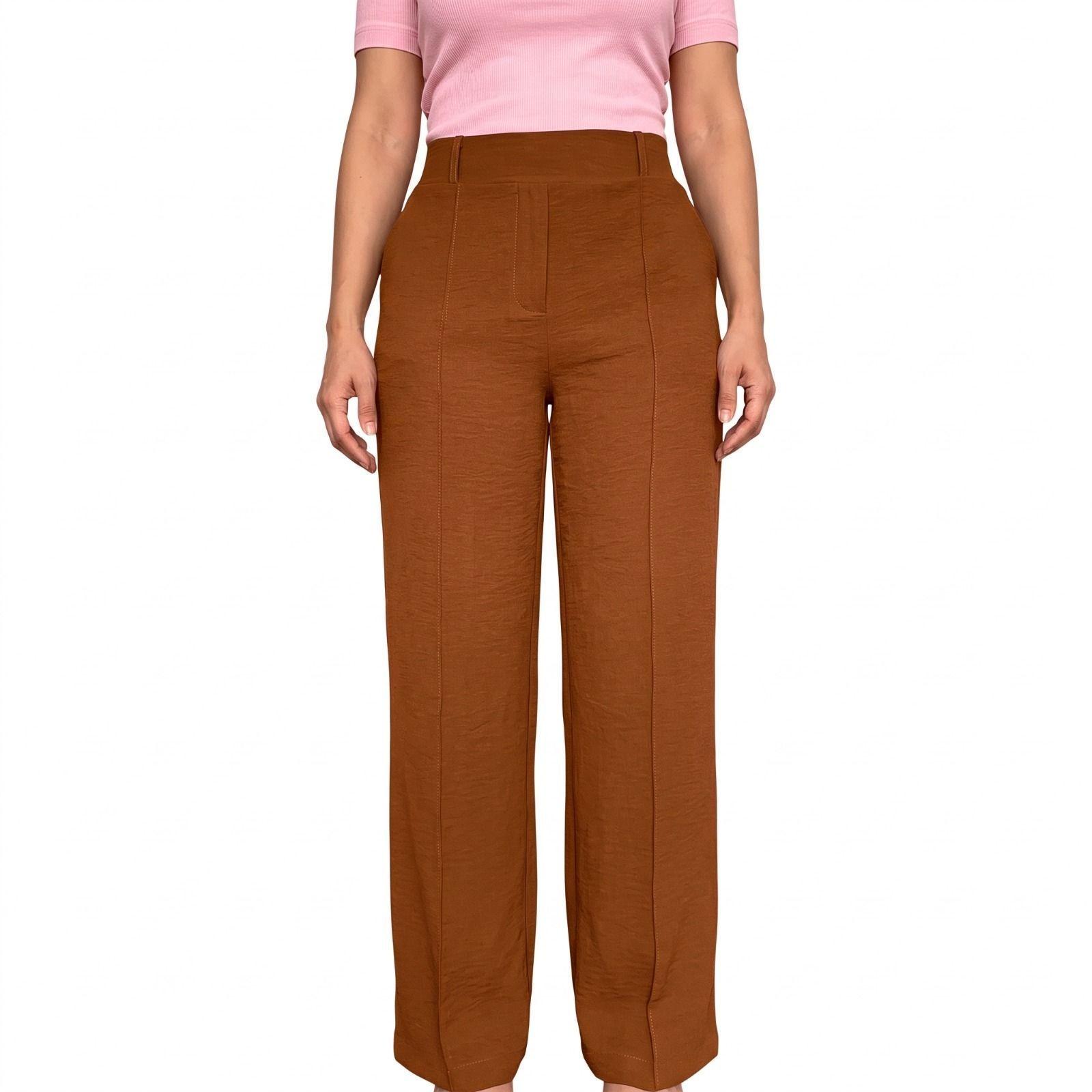 Pantalón Relax Mujer Pretina Elasticada ACOCO-3