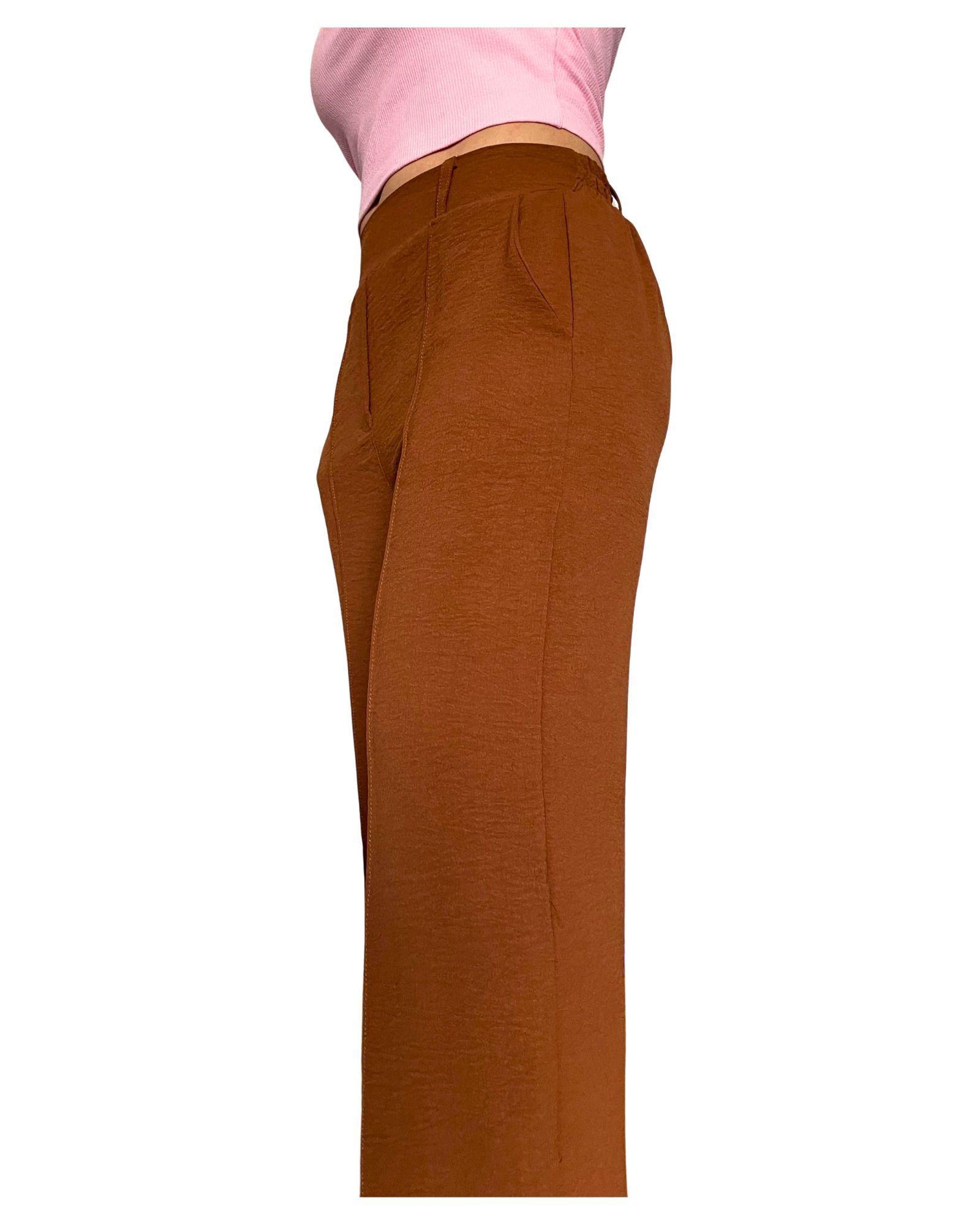 Pantalón Relax Mujer Pretina Elasticada ACOCO-4