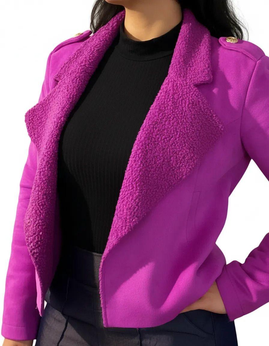 Chaqueta Mujer TR Fucsia-2