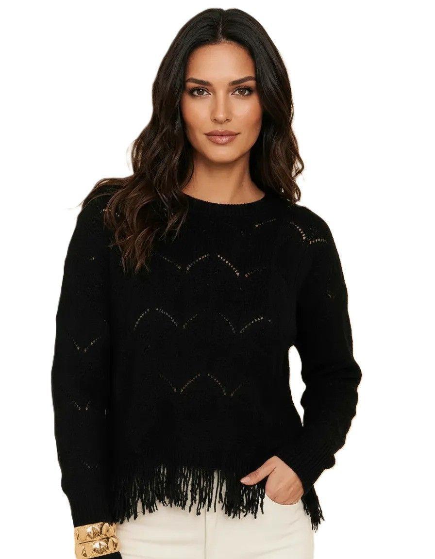 Sweater Mujer Flecos-0