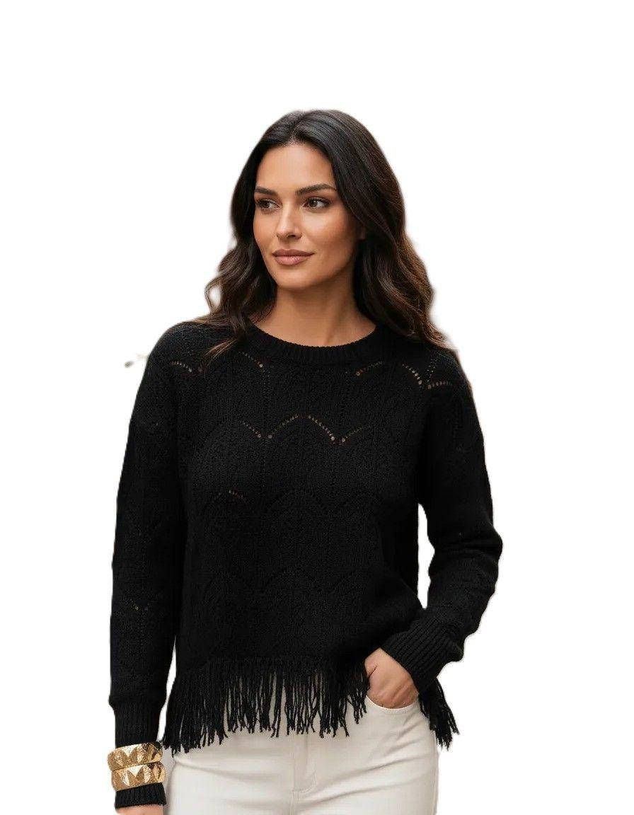 Sweater Mujer Flecos-1