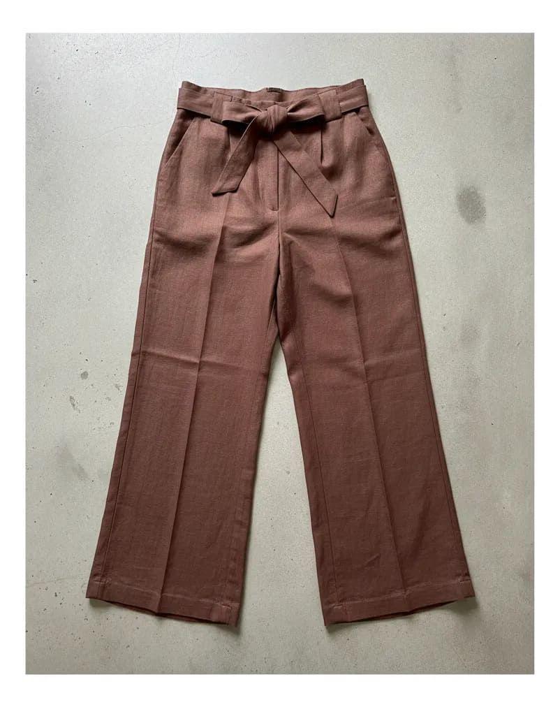 Pantalon Mujer Lino Elasticado Gayar ACOCO-2