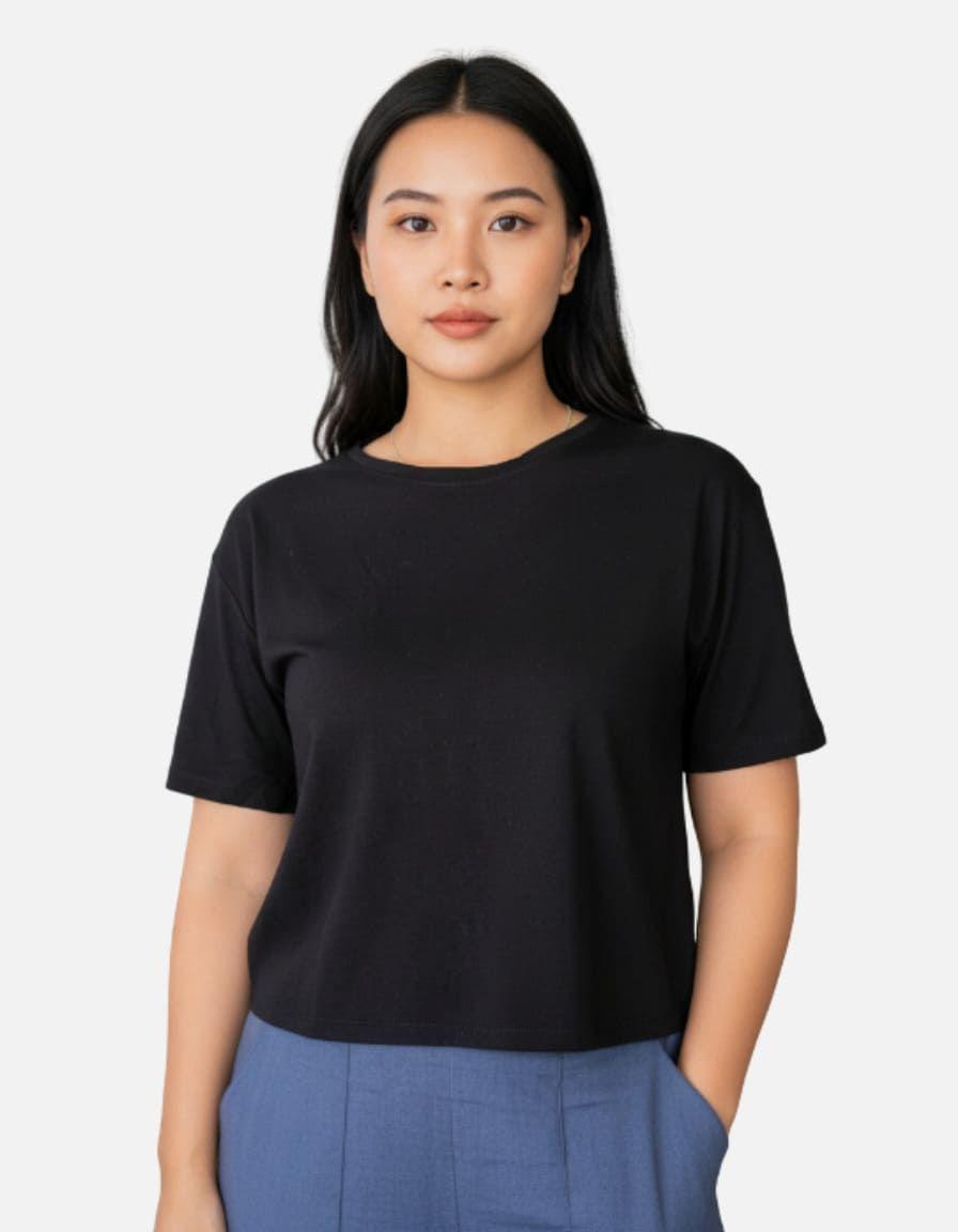 Polera Básica Mujer Veva Algodón Cuello Redondo ACOCO-0
