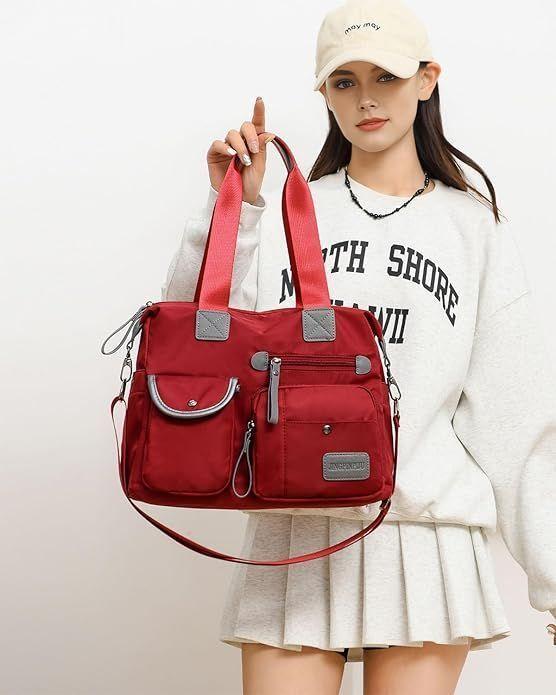 Bolso Mujer Verano Tote Bag Gimnasio Playa Lona Viaje-7