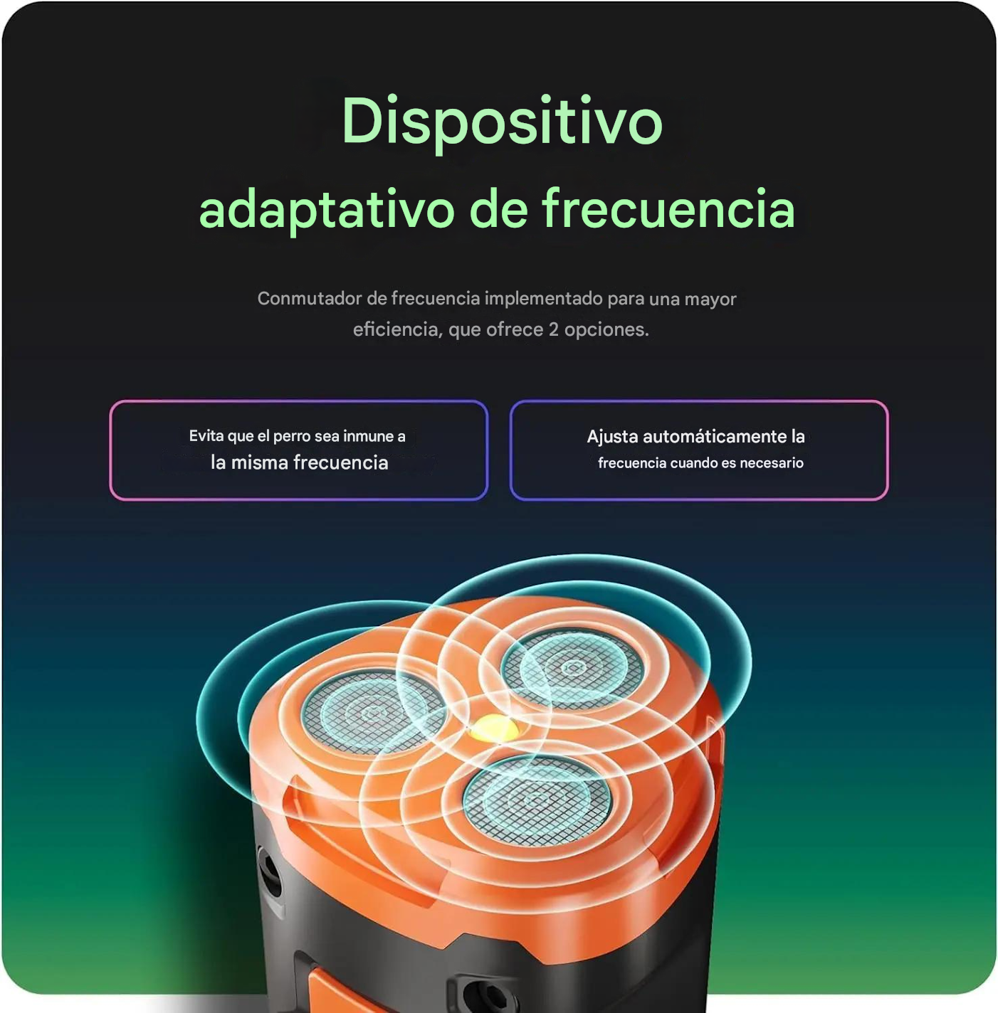 Repelente Perros Adiestrador Entrenamiento Espanta Ahuyentador Ultrasonico Gatos-3