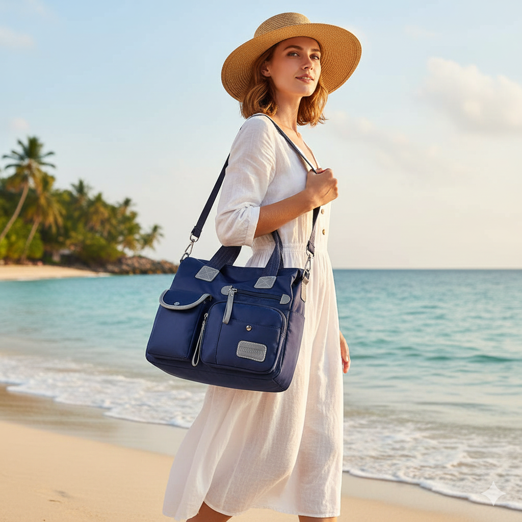 Bolso Mujer Verano Tote Bag Gimnasio Juvenil Deportivo Viaje-7