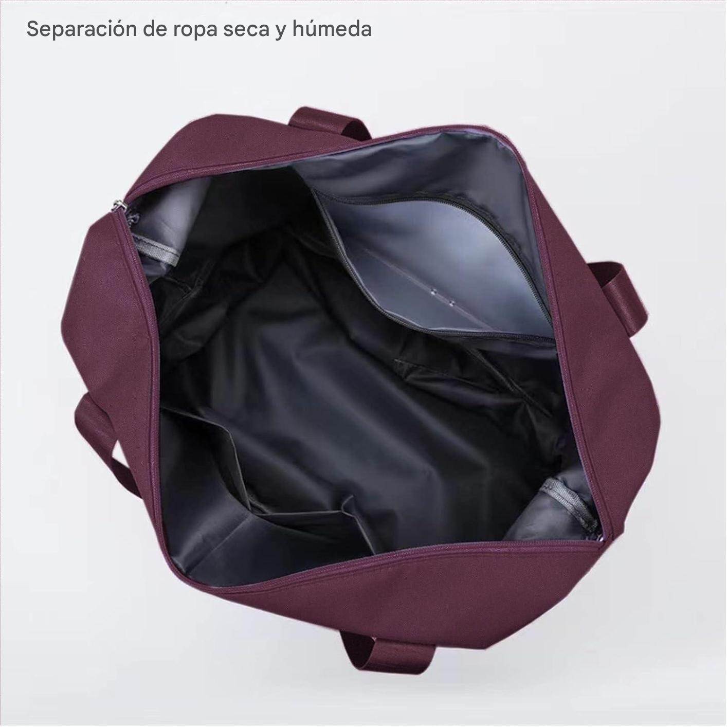 Bolso Mujer Cartera De Viaje Equipaje De Mano Expansible Portatil Impermeable-3
