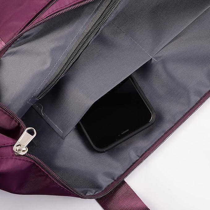 Bolso Mujer Cartera De Viaje Equipaje De Mano Expansible Portatil Impermeable-6